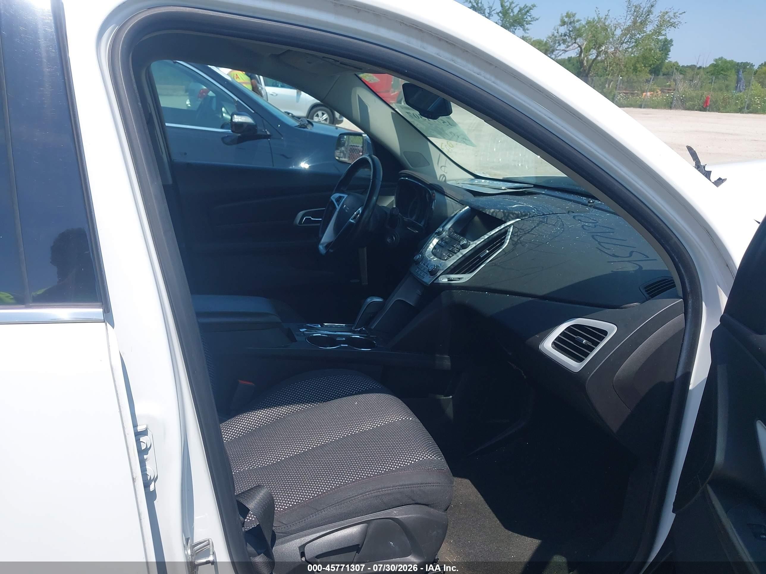 2012 Gmc Terrain Sle-2 White vin: 2GKALSEK6C6291508