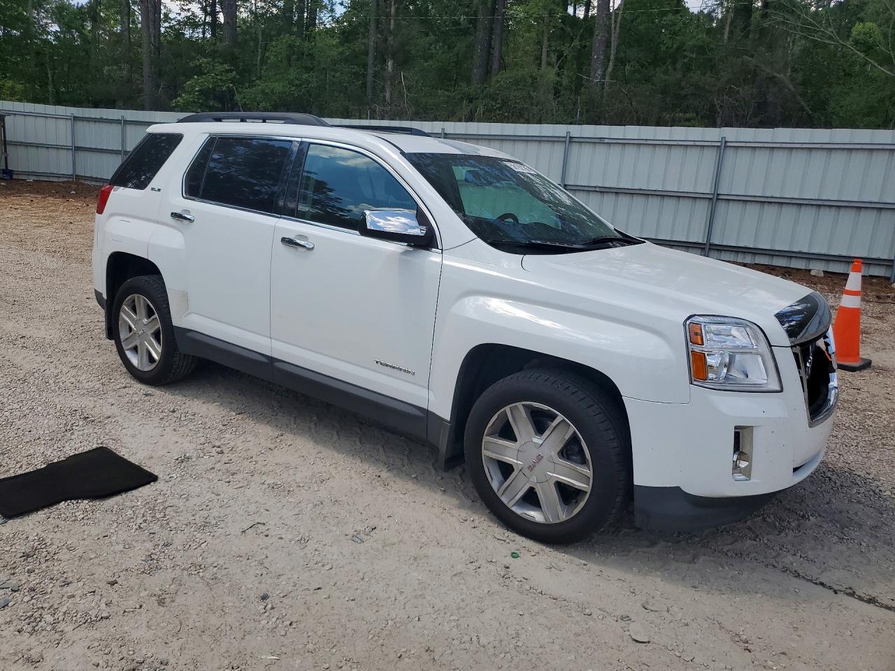 2012 Gmc Terrain Sle White vin: 2GKALSEK6C6353361