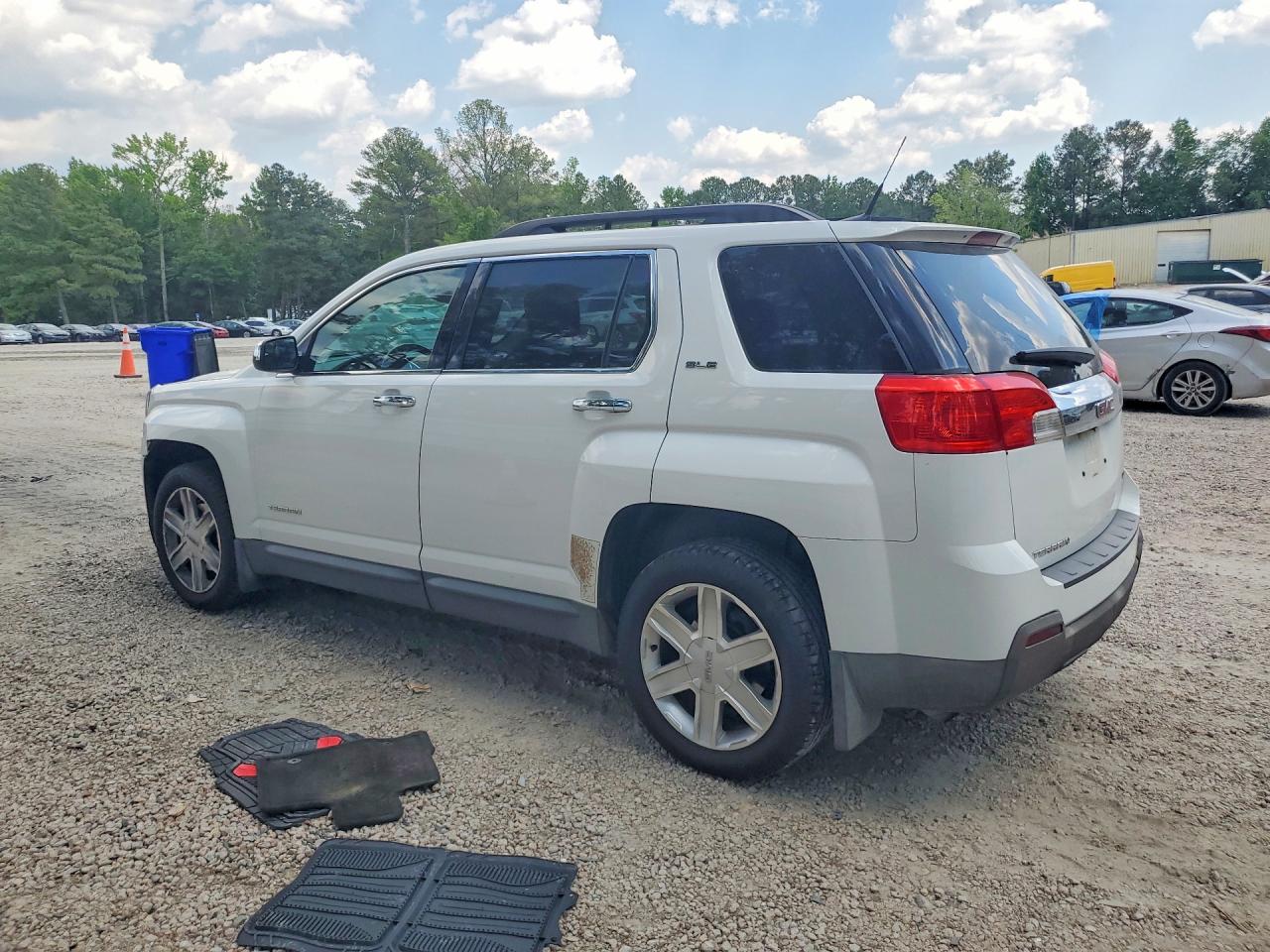 2012 Gmc Terrain Sle White vin: 2GKALSEK6C6353361