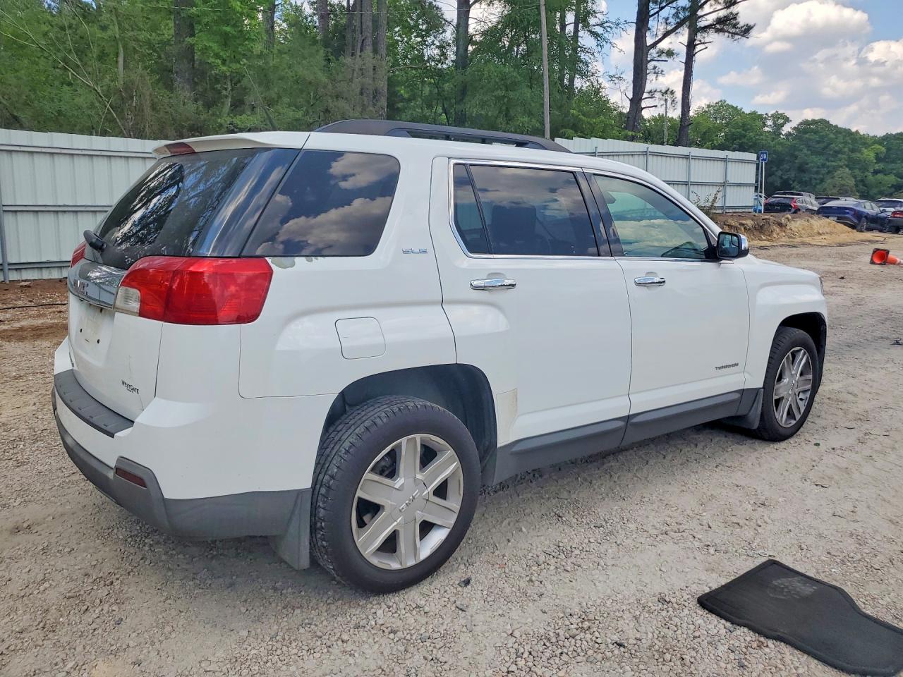 2012 Gmc Terrain Sle White vin: 2GKALSEK6C6353361