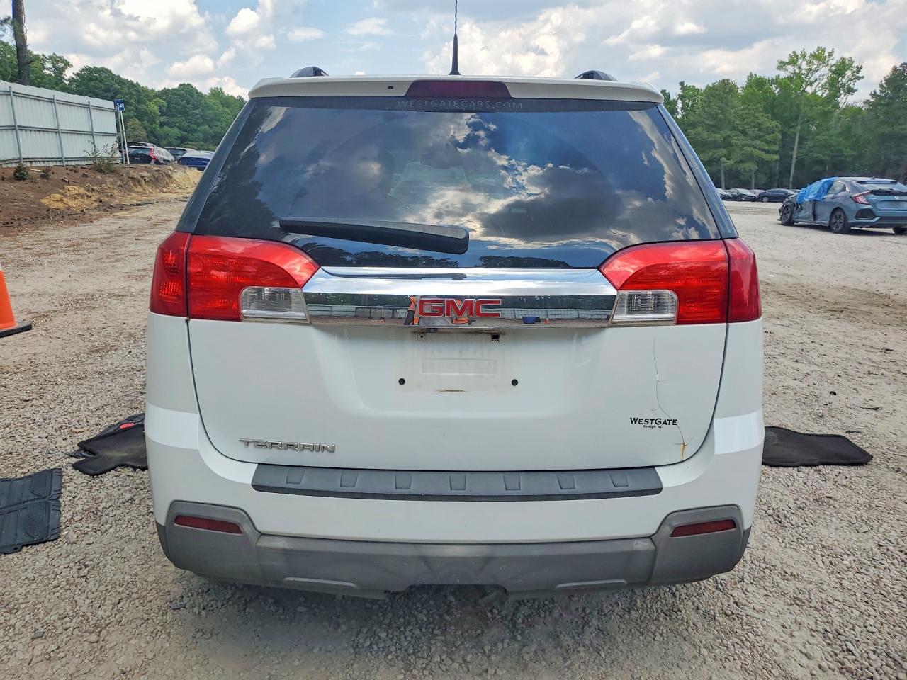 2012 Gmc Terrain Sle White vin: 2GKALSEK6C6353361