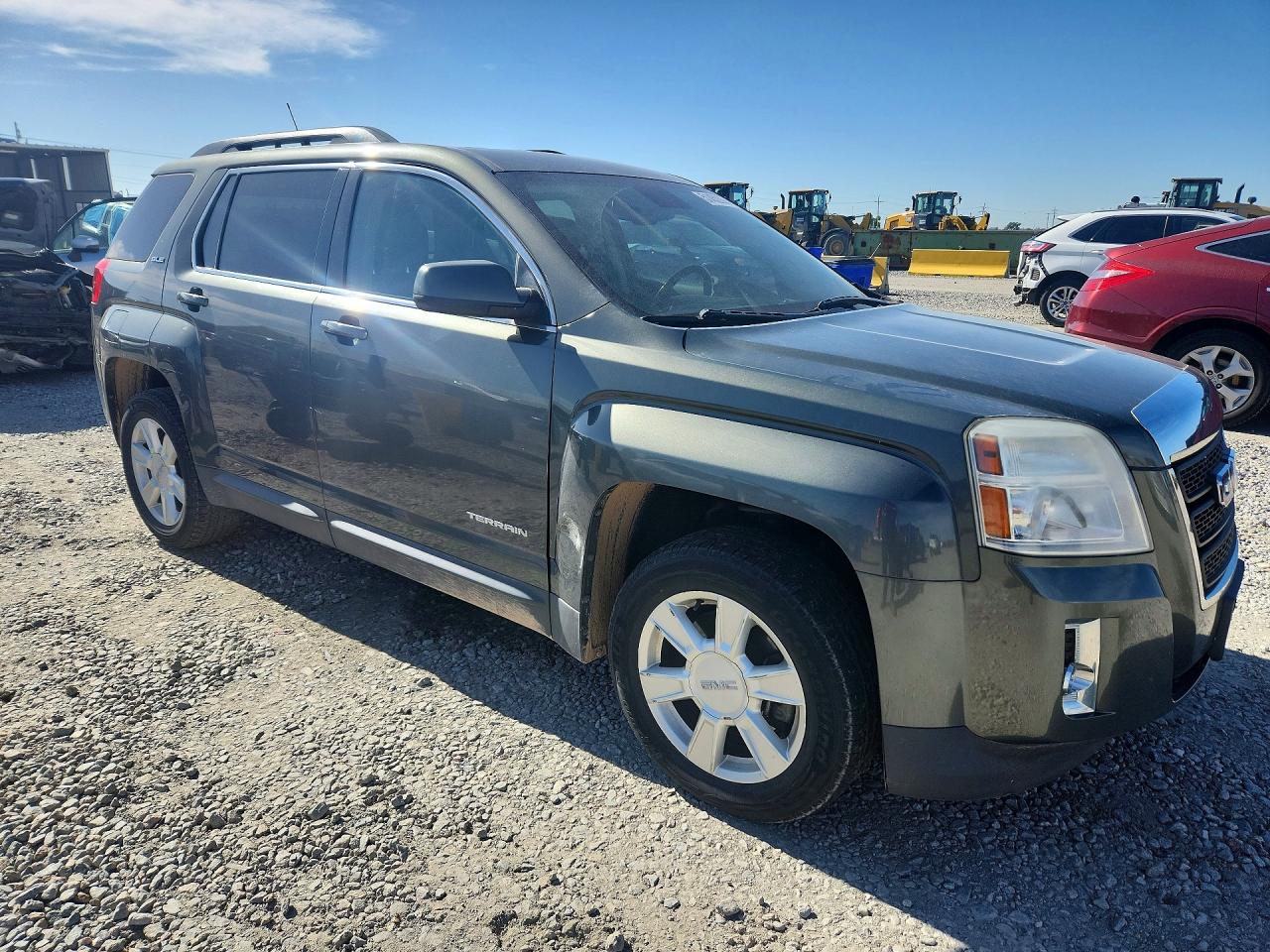 2012 Gmc Terrain Sle Gray vin: 2GKALSEK6C6397764