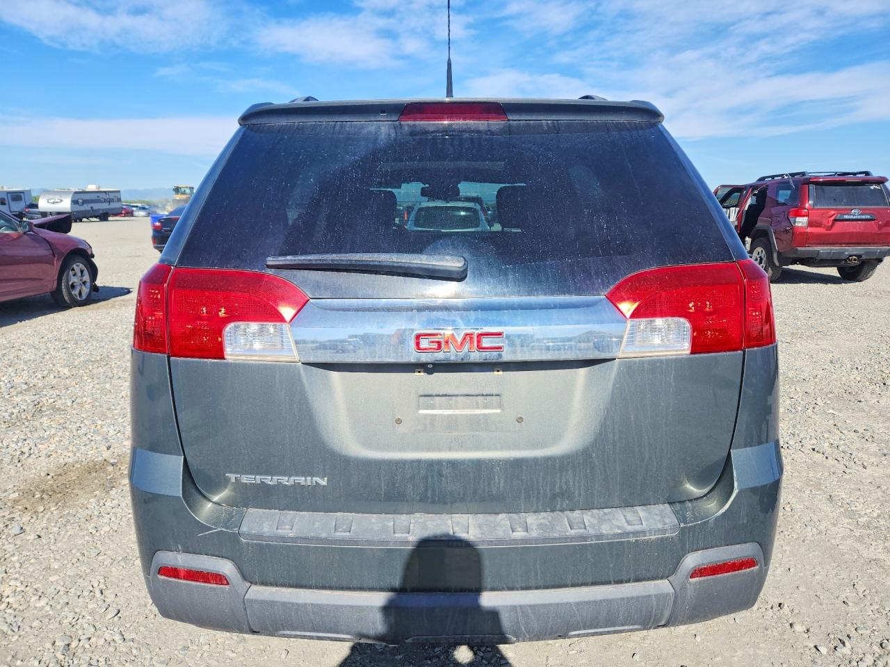 2012 Gmc Terrain Sle Gray vin: 2GKALSEK6C6397764
