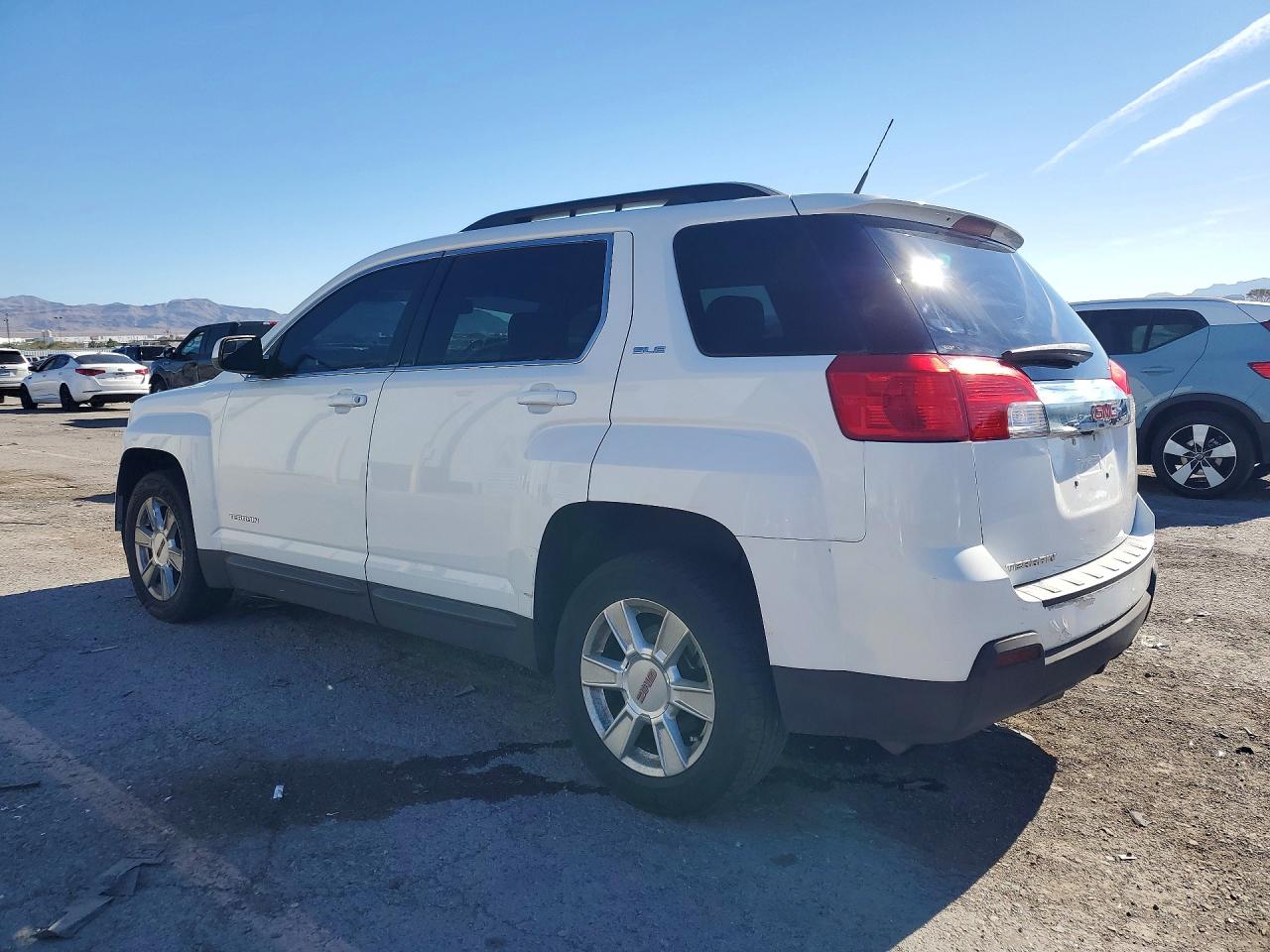 2013 Gmc Terrain Sle White vin: 2GKALSEK6D6119982