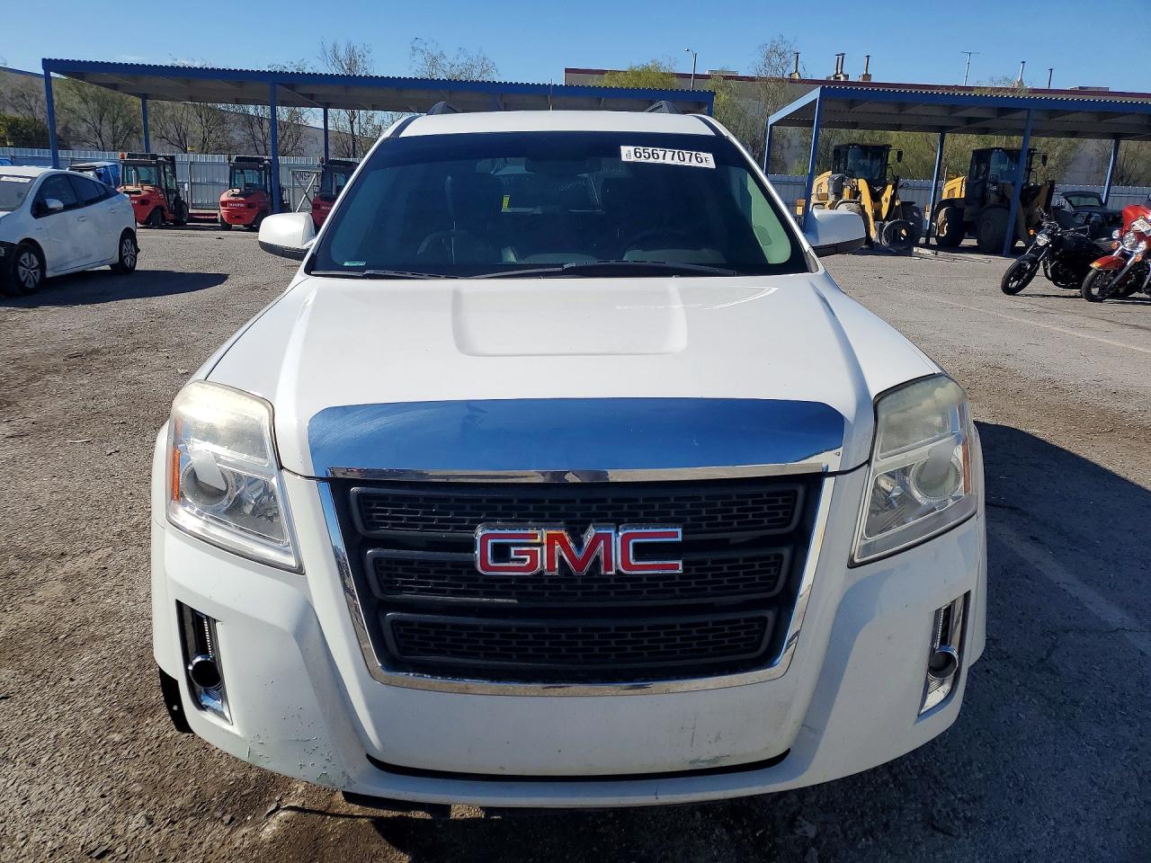 2013 Gmc Terrain Sle White vin: 2GKALSEK6D6119982