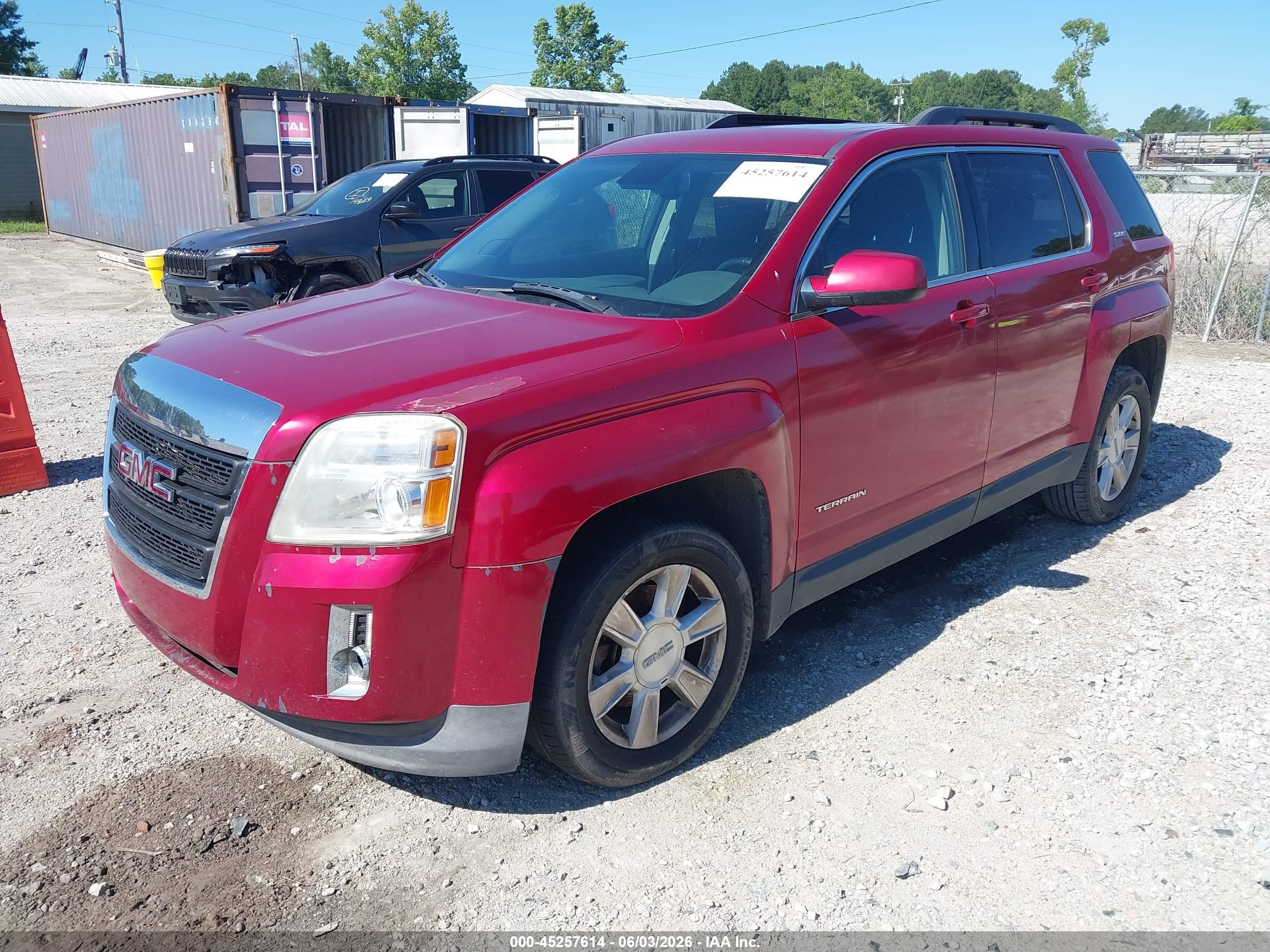 2013 Gmc Terrain Sle-2 Burgundy vin: 2GKALSEK6D6146874