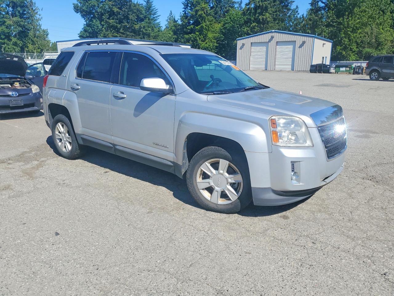2013 Gmc Terrain Sle Silver vin: 2GKALSEK6D6345813