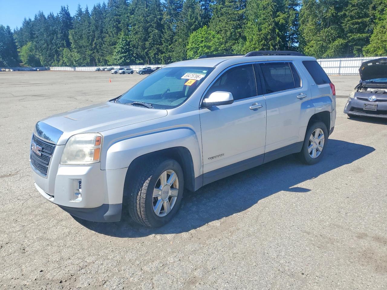 2013 Gmc Terrain Sle Silver vin: 2GKALSEK6D6345813