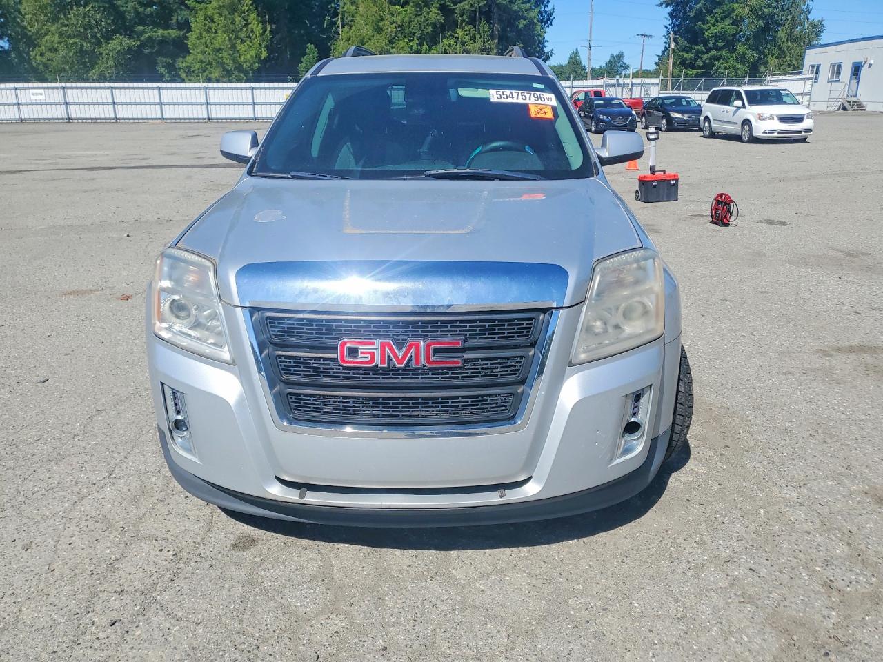 2013 Gmc Terrain Sle Silver vin: 2GKALSEK6D6345813