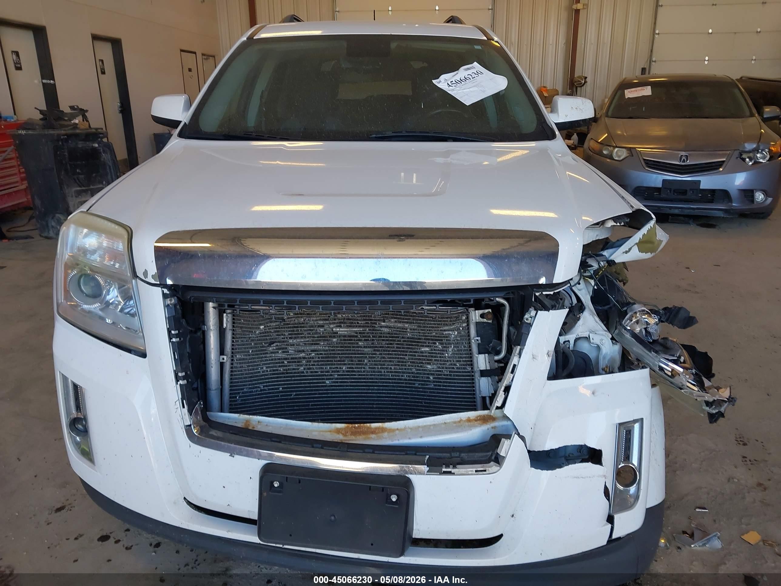 2013 Gmc Terrain Sle-2 White vin: 2GKALSEK6D6356312