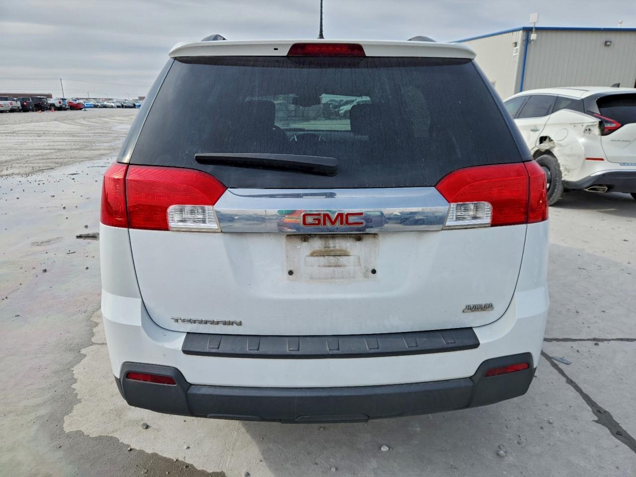 2013 Gmc Terrain Sle White vin: 2GKALSEK6D6396616