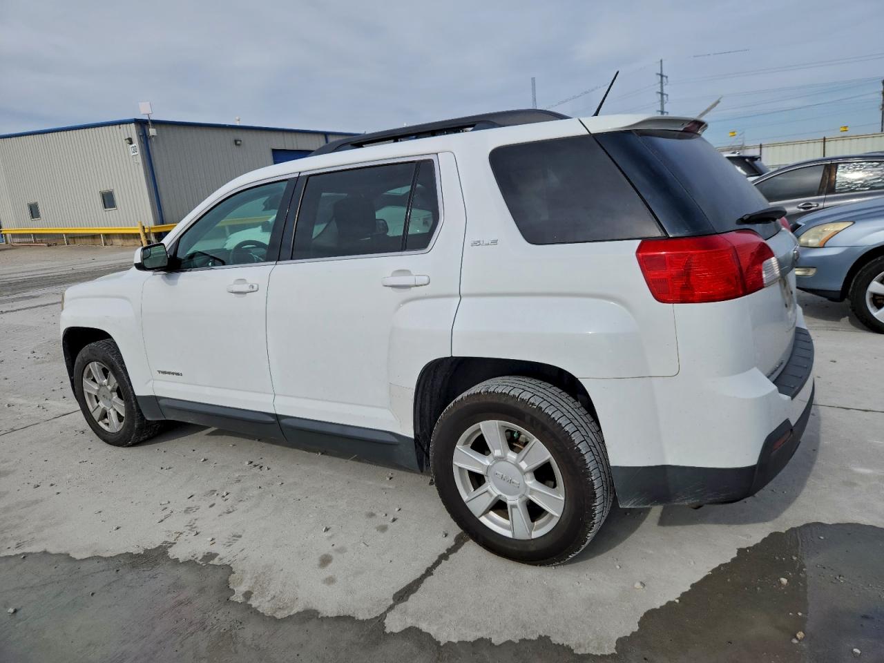 2013 Gmc Terrain Sle White vin: 2GKALSEK6D6396616