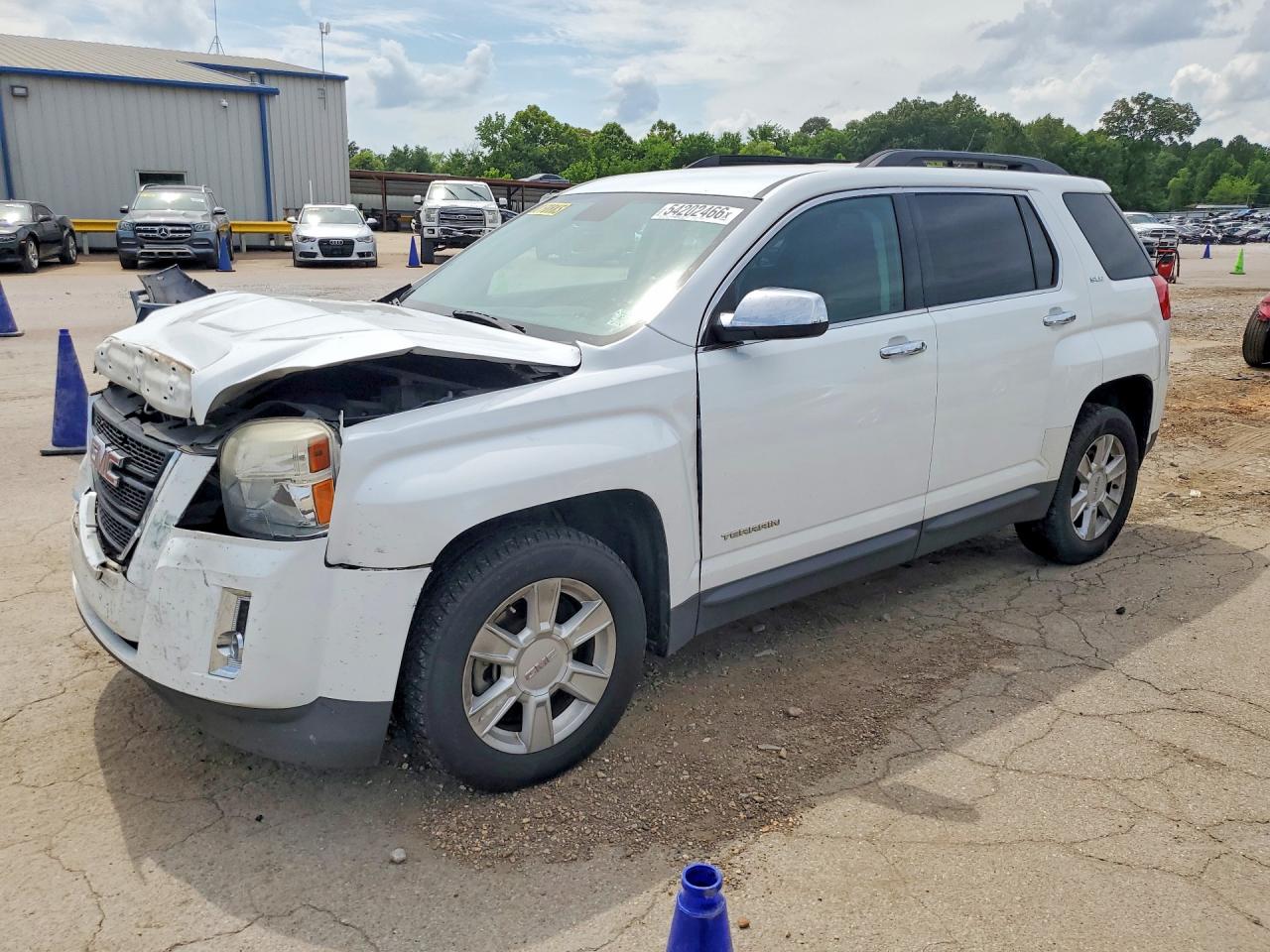 2013 Gmc Terrain Sle White vin: 2GKALSEK6D6415617
