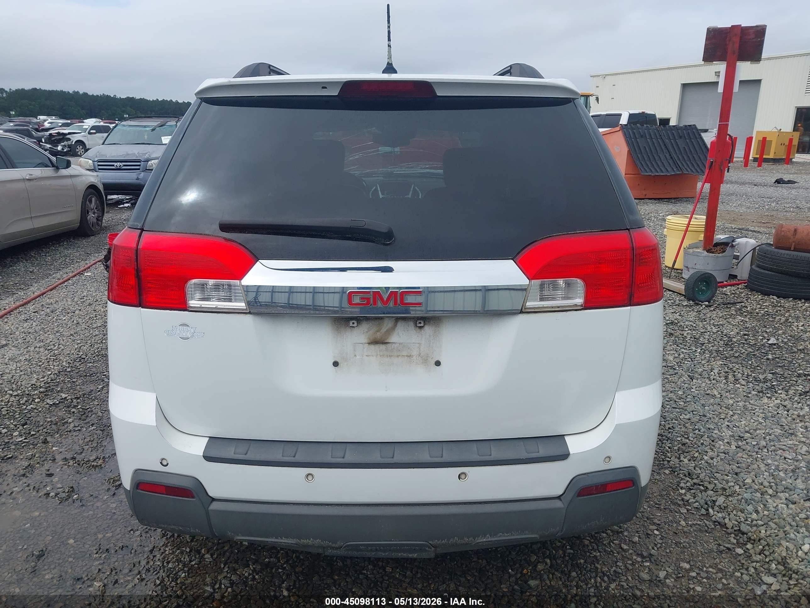 2014 Gmc Terrain Slt-1 White vin: 2GKALSEK6E6229805