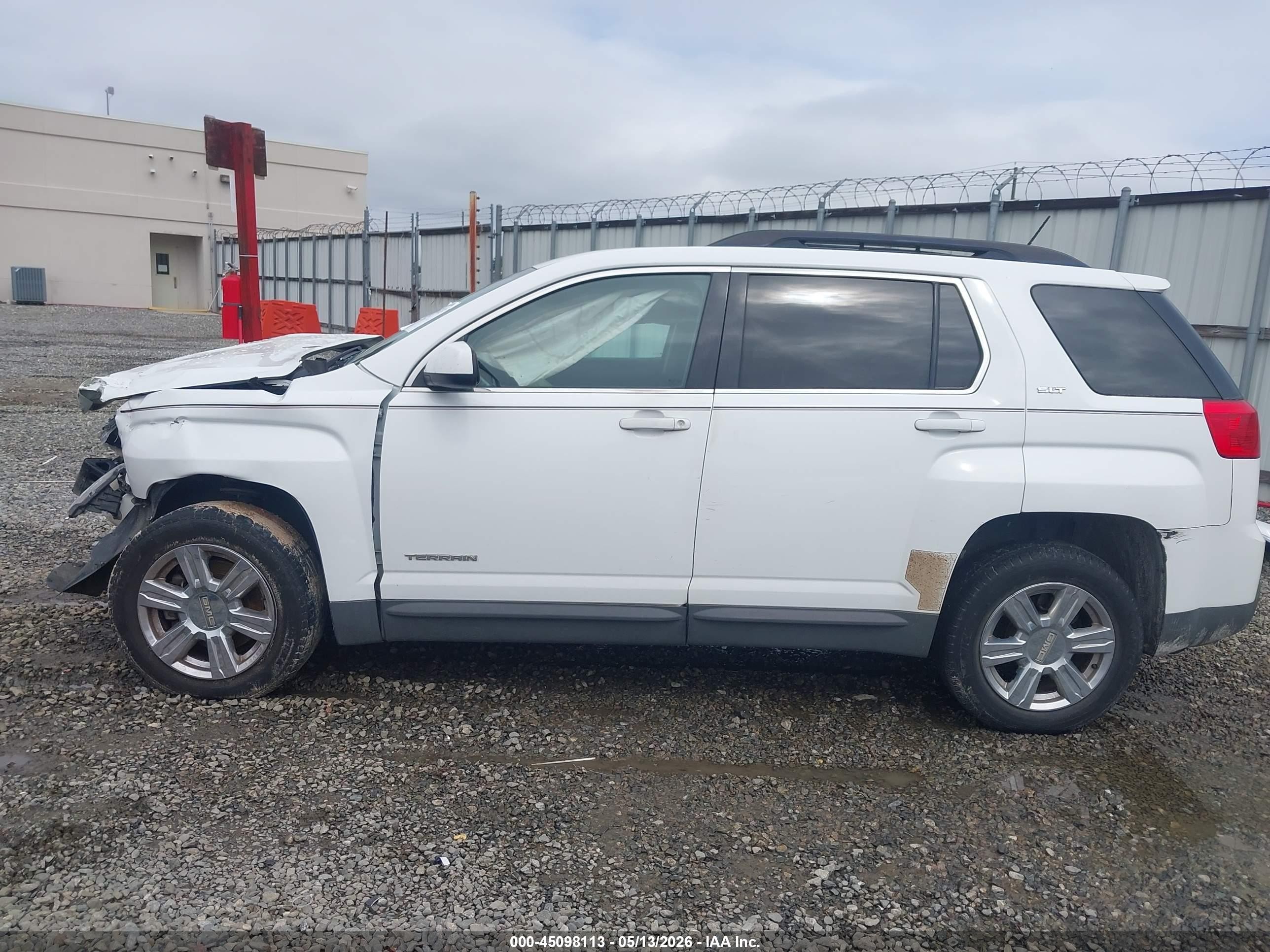 2014 Gmc Terrain Slt-1 White vin: 2GKALSEK6E6229805