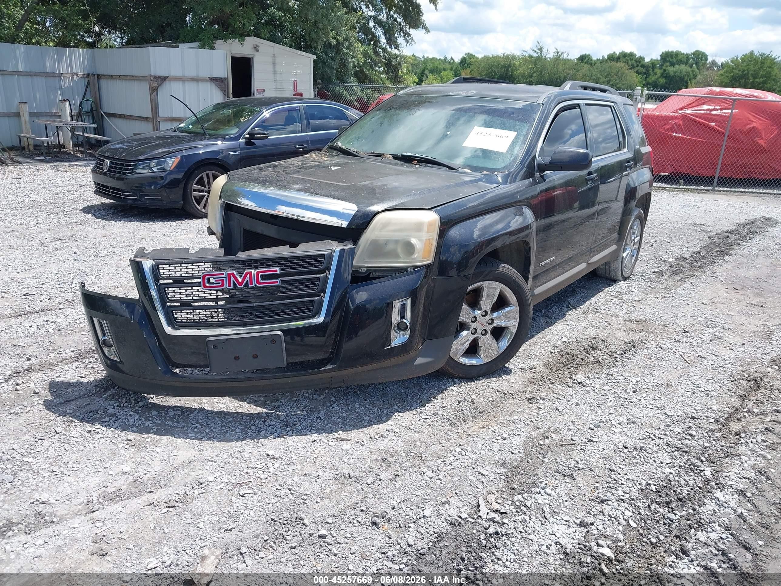 2014 Gmc Terrain Slt-1 Black vin: 2GKALSEK6E6259810
