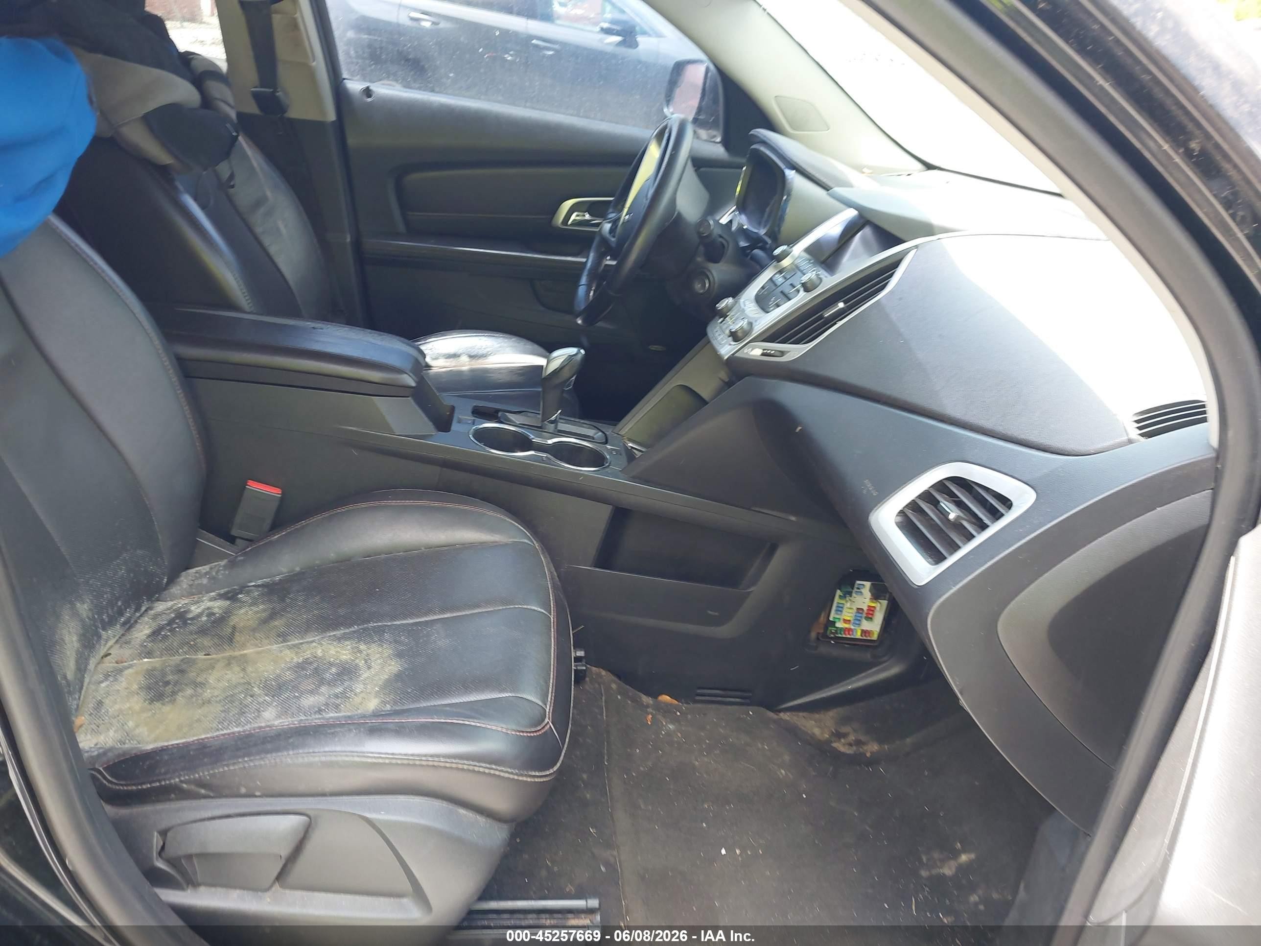 2014 Gmc Terrain Slt-1 Black vin: 2GKALSEK6E6259810