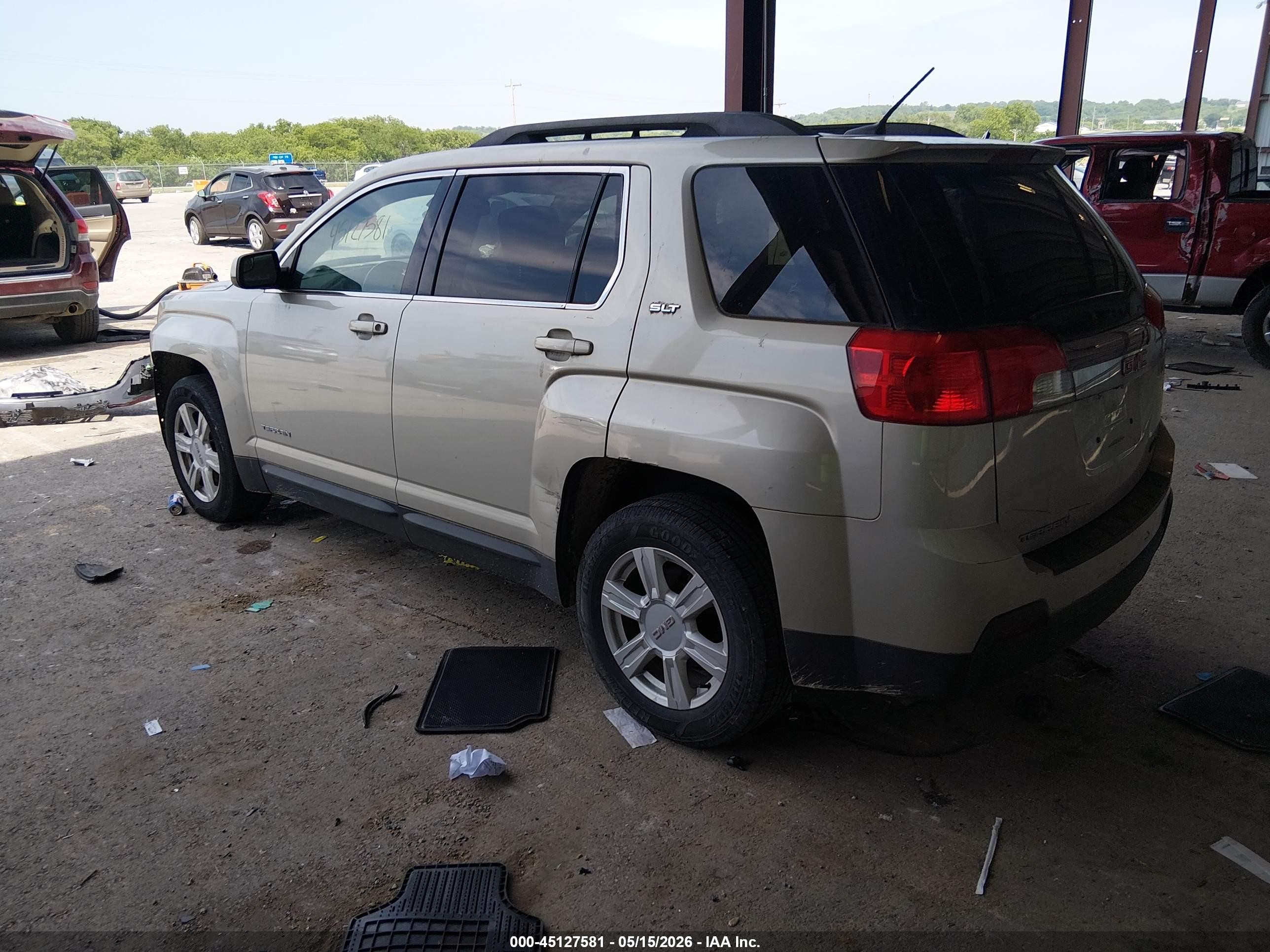 2014 Gmc Terrain Slt-1 Gold vin: 2GKALSEK6E6274100