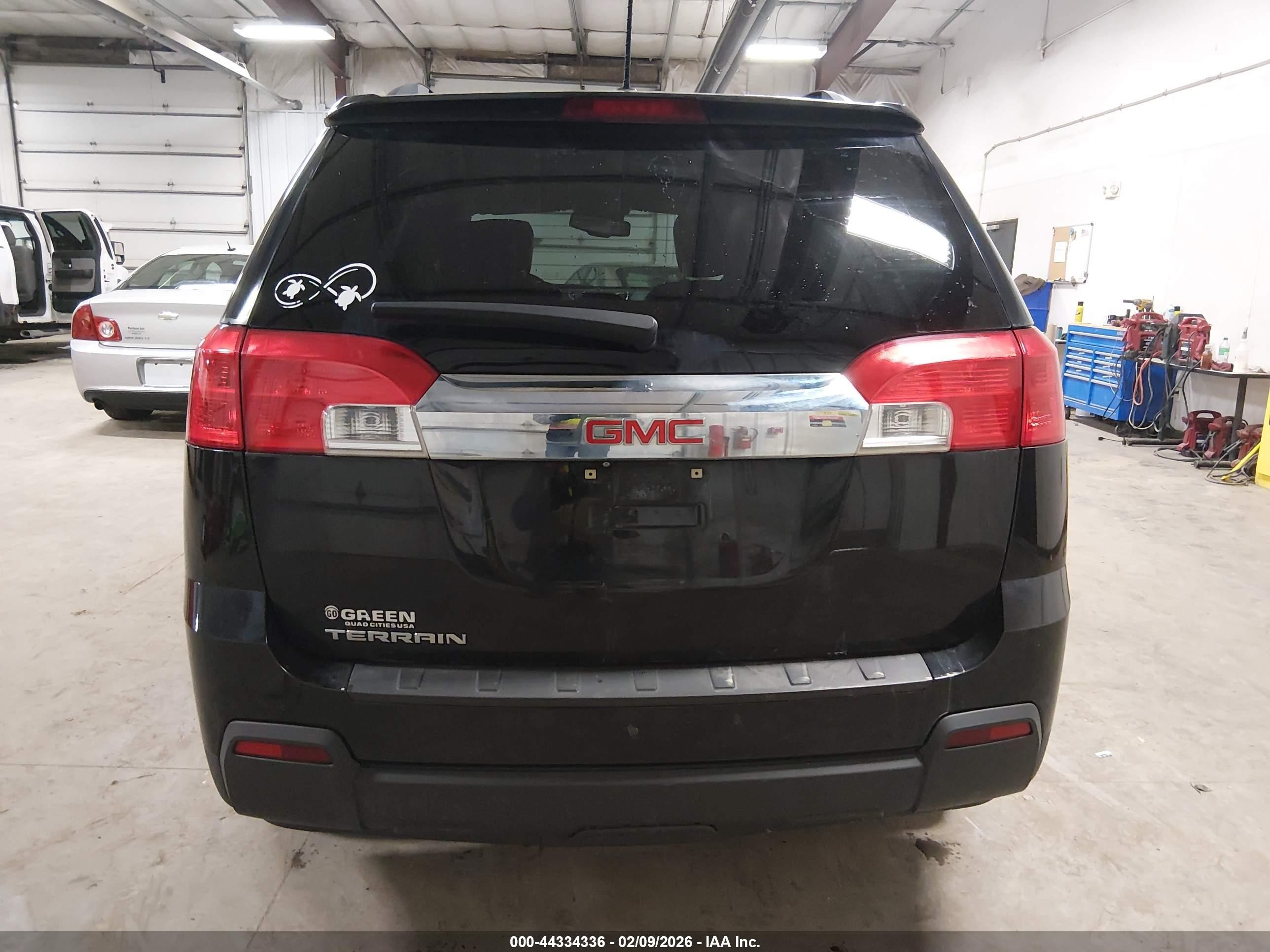 2015 Gmc Terrain Slt-1 Black vin: 2GKALSEK6F6121198