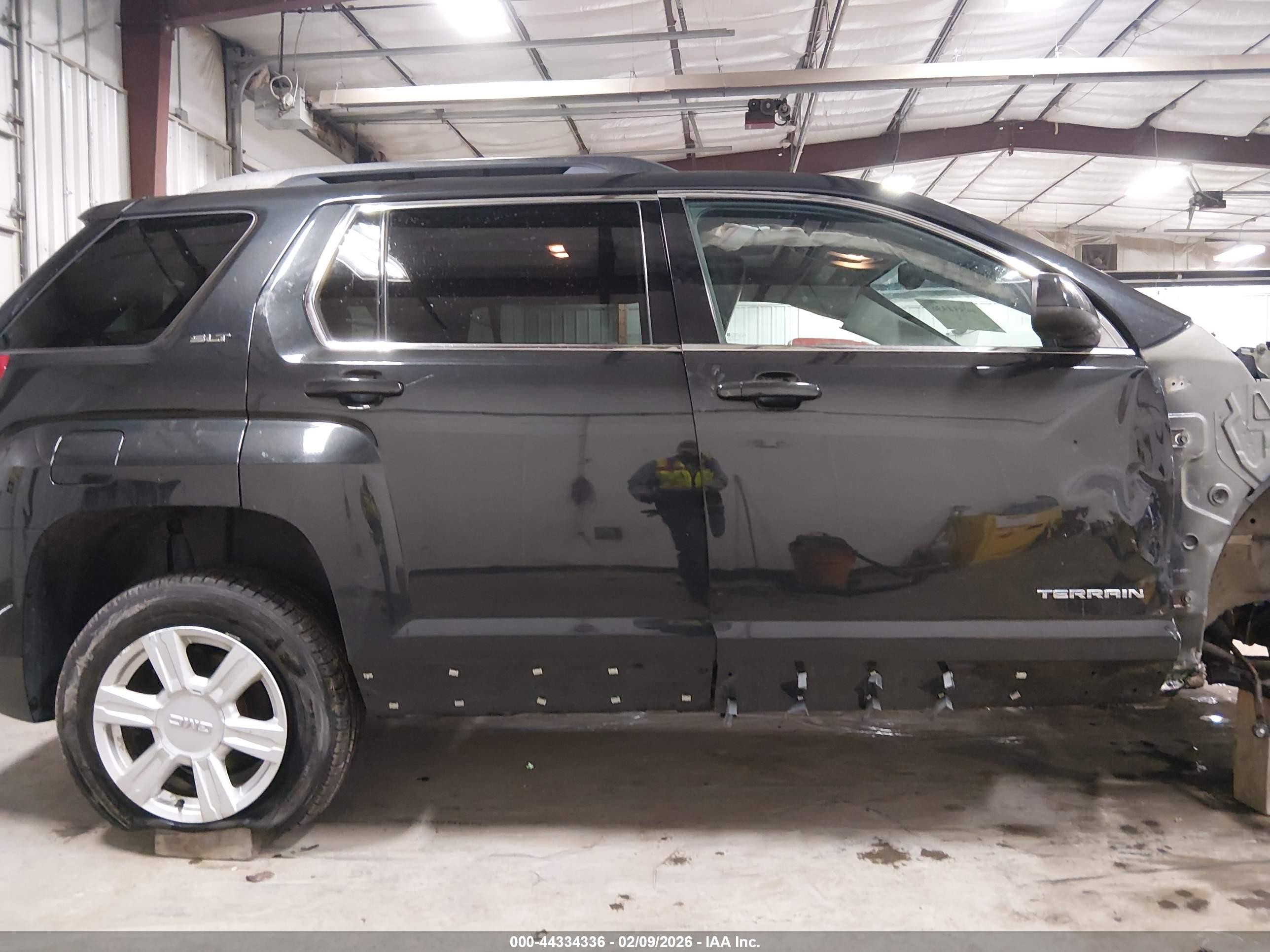2015 Gmc Terrain Slt-1 Black vin: 2GKALSEK6F6121198
