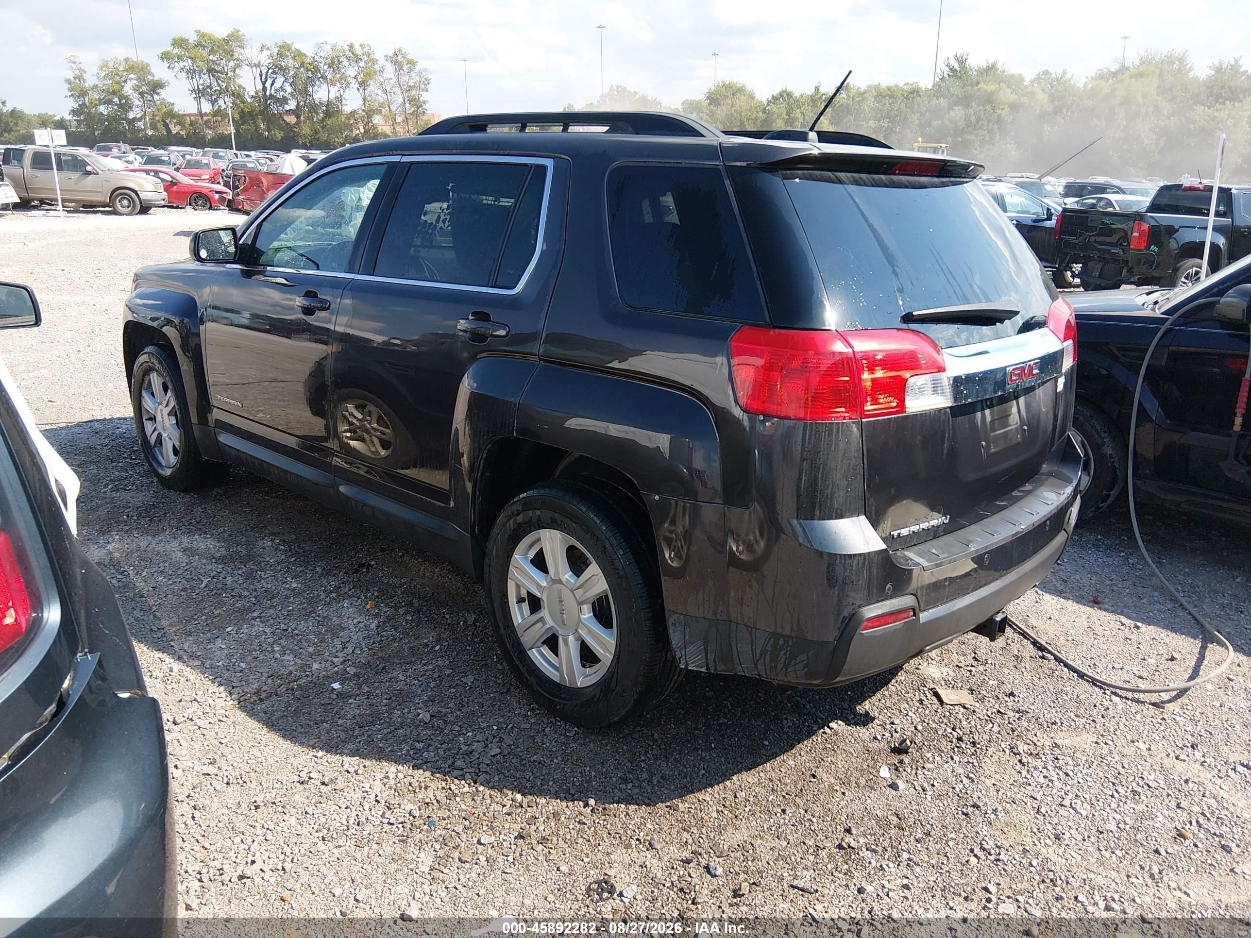 2015 Gmc Terrain Slt-1 Gray vin: 2GKALSEK6F6136428