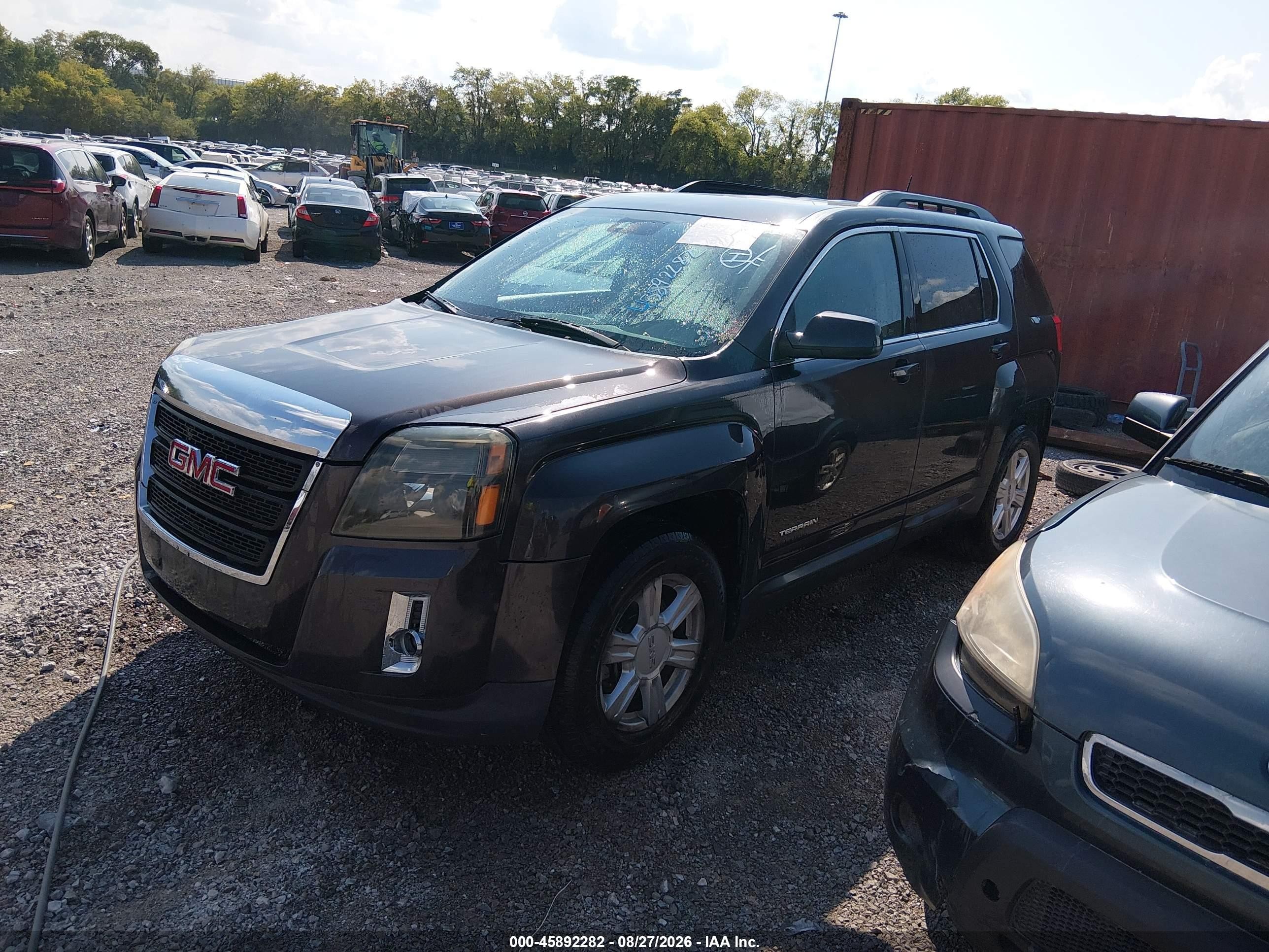 2015 Gmc Terrain Slt-1 Gray vin: 2GKALSEK6F6136428