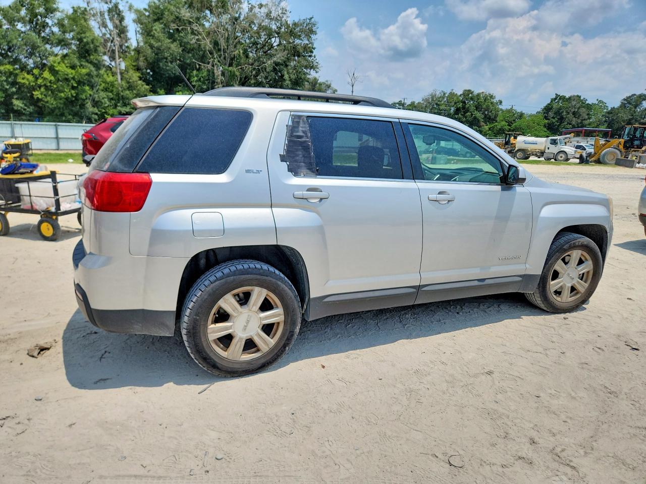 2015 Gmc Terrain Slt Silver vin: 2GKALSEK6F6307291