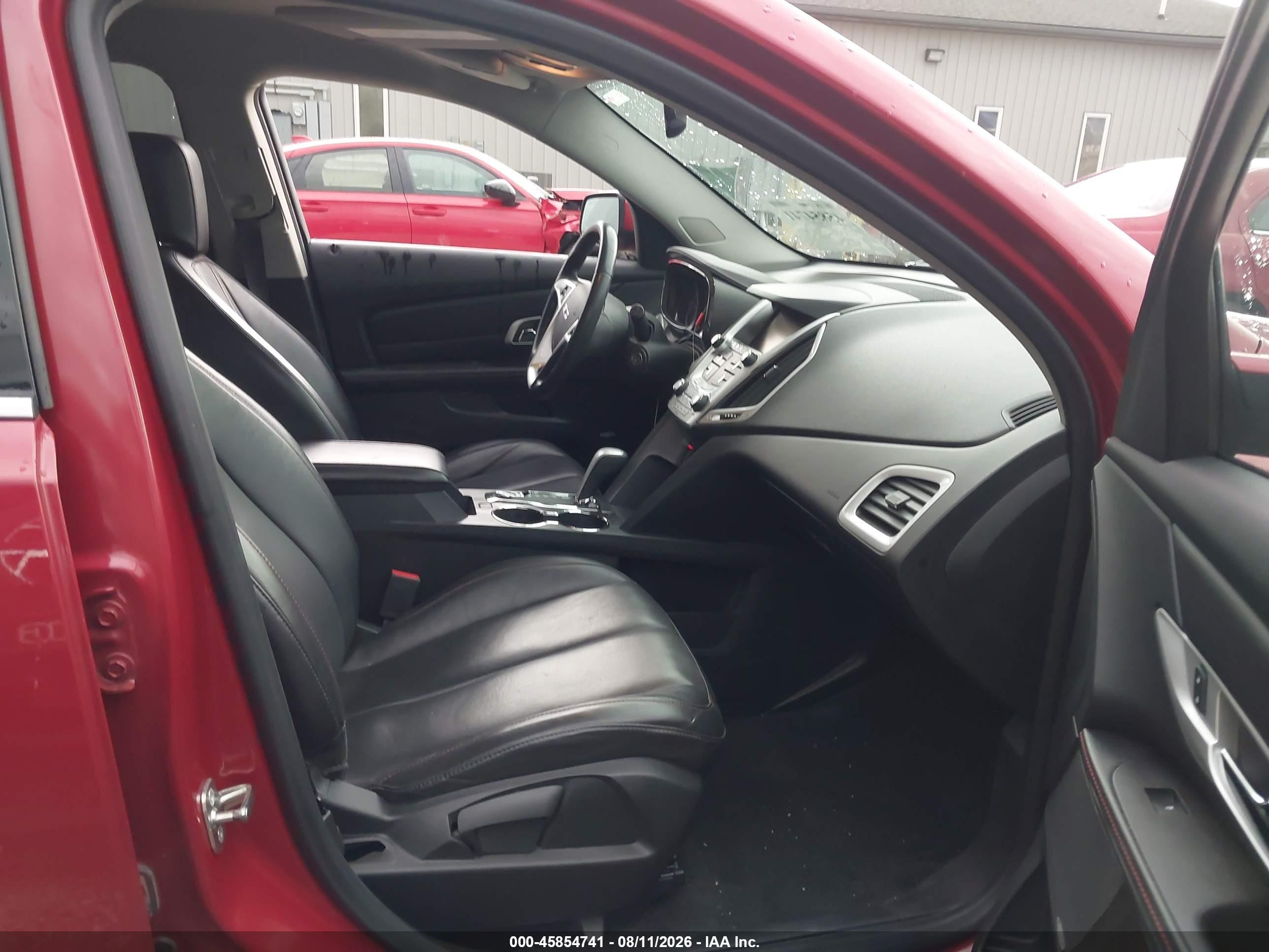 2015 Gmc Terrain Slt-1 Red vin: 2GKALSEK6F6347936