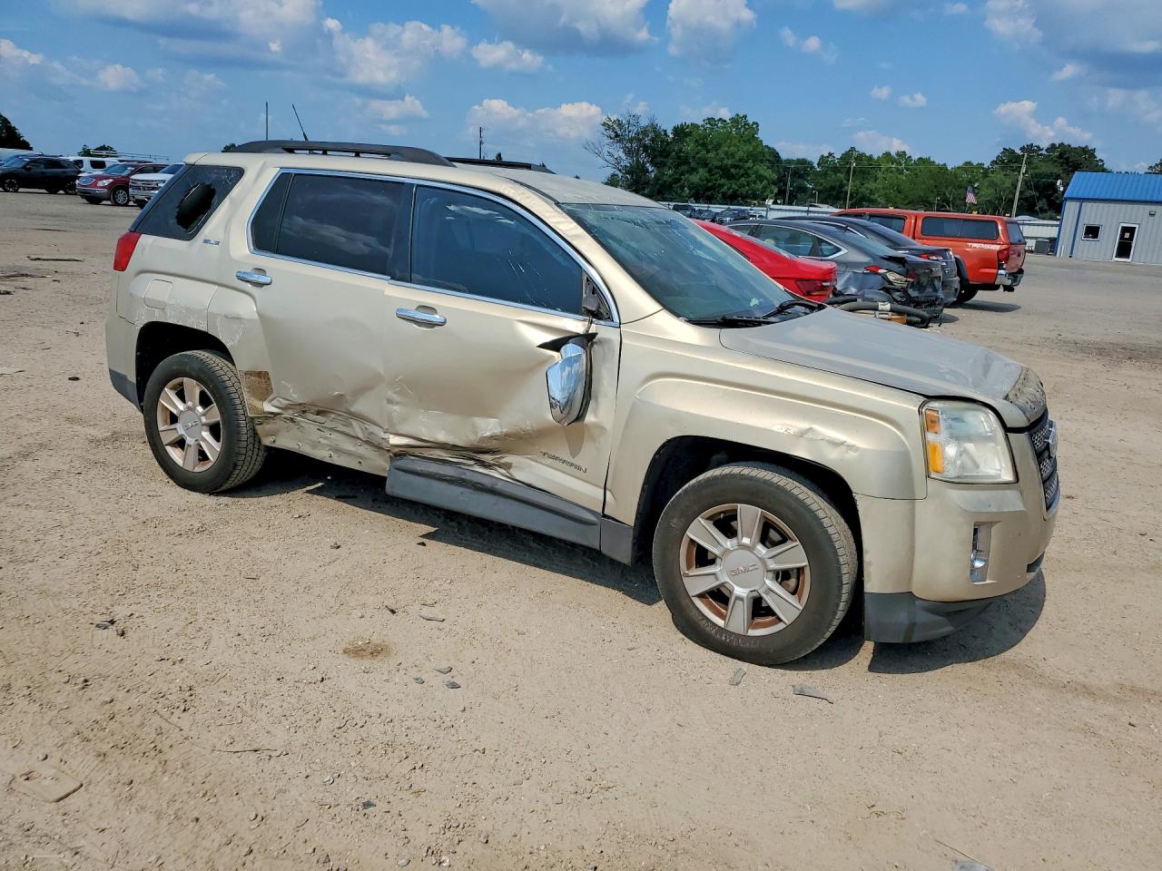 2012 Gmc Terrain Sle Cream vin: 2GKALSEK7C6200763