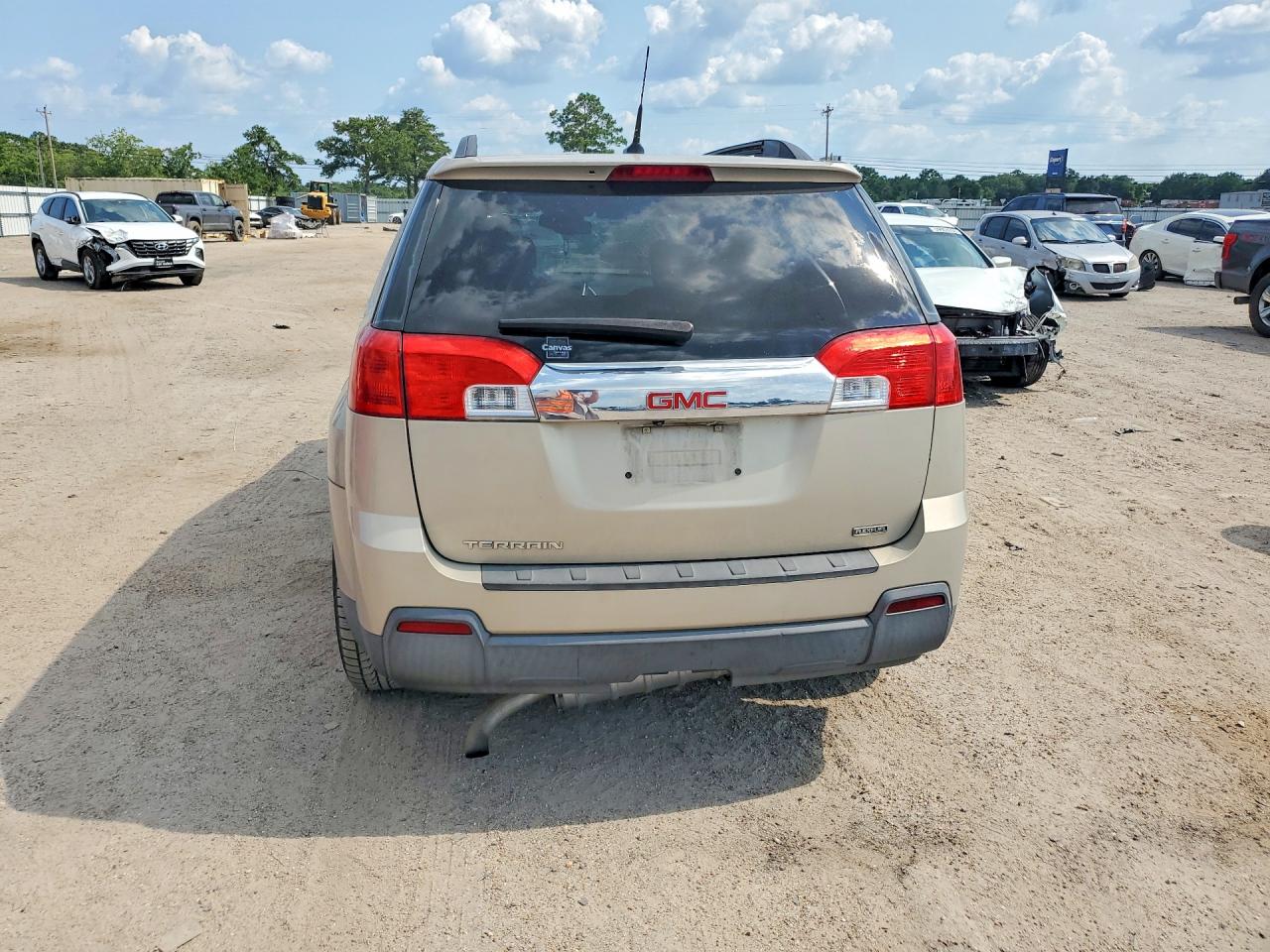 2012 Gmc Terrain Sle Cream vin: 2GKALSEK7C6200763