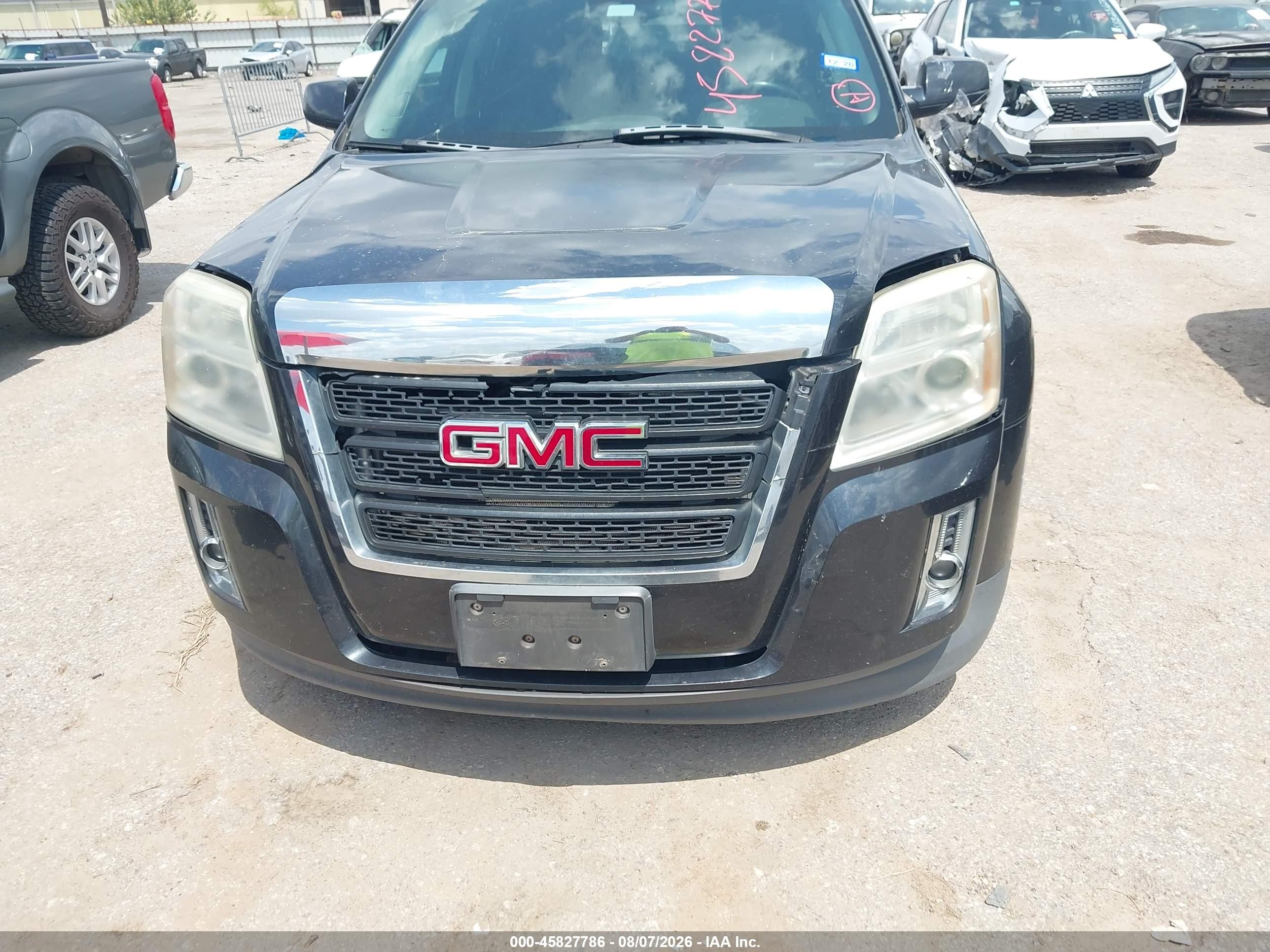 2012 Gmc Terrain Sle-2 Blue vin: 2GKALSEK7C6307778