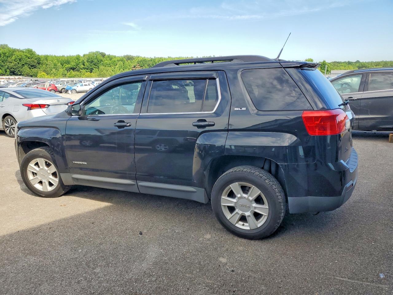 2012 Gmc Terrain Sle Black vin: 2GKALSEK7C6373439