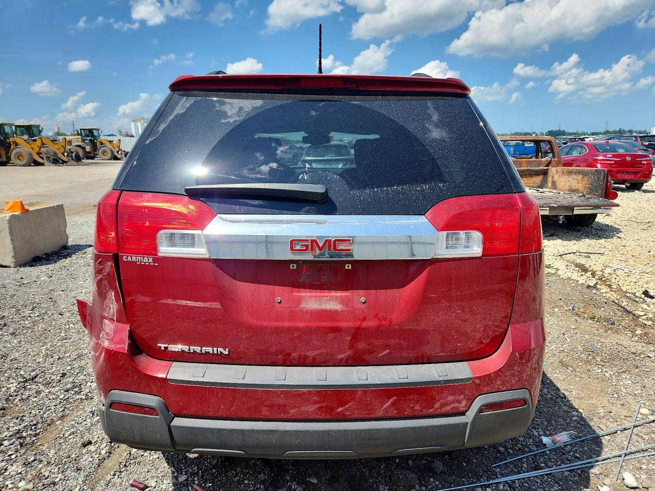 2013 Gmc Terrain Sle Red vin: 2GKALSEK7D6252833