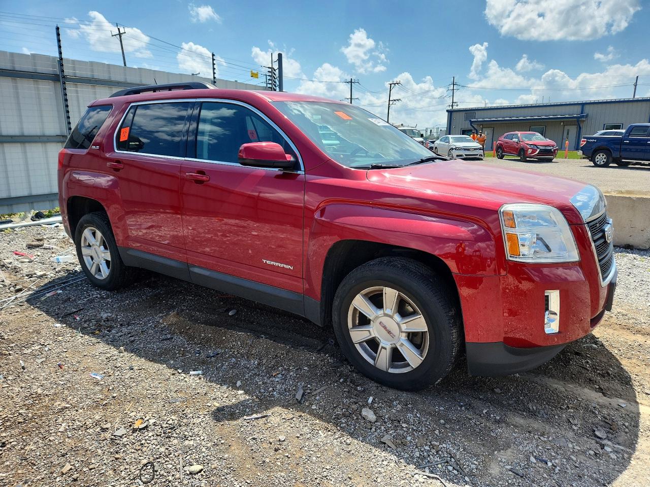 2013 Gmc Terrain Sle Red vin: 2GKALSEK7D6252833