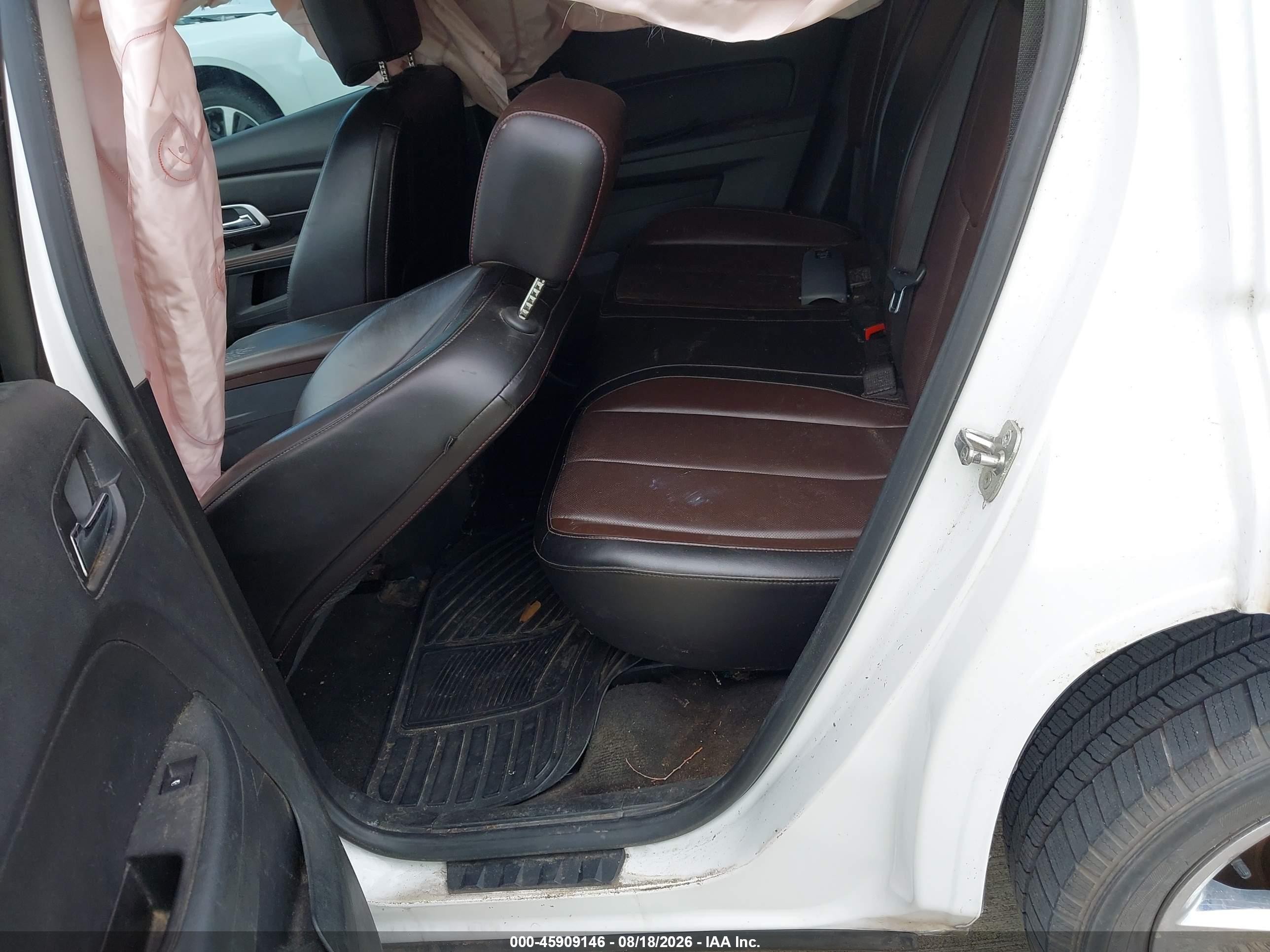 2014 Gmc Terrain Slt-1 White vin: 2GKALSEK7E6225004