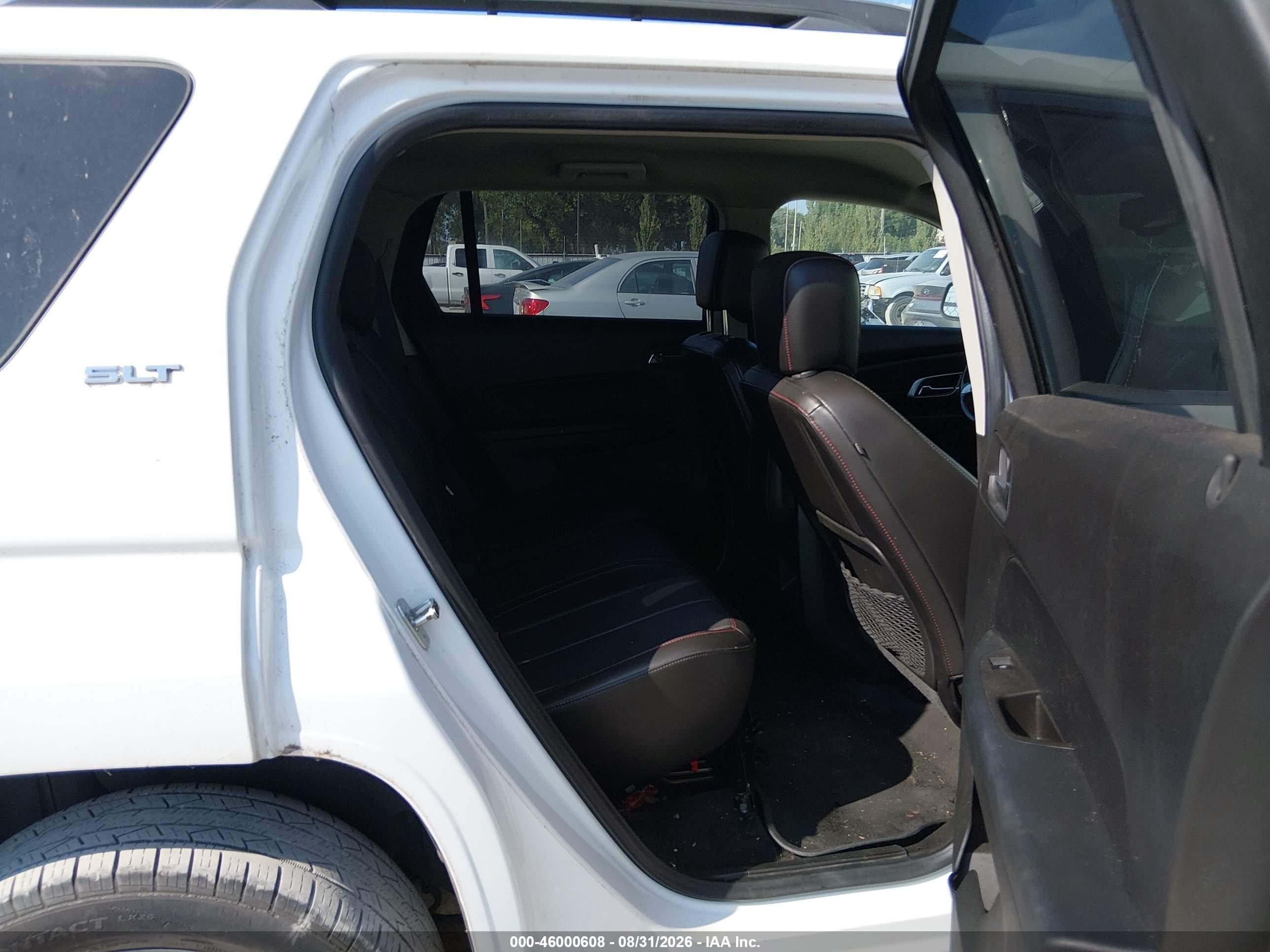 2015 Gmc Terrain Slt-1 White vin: 2GKALSEK7F6133943