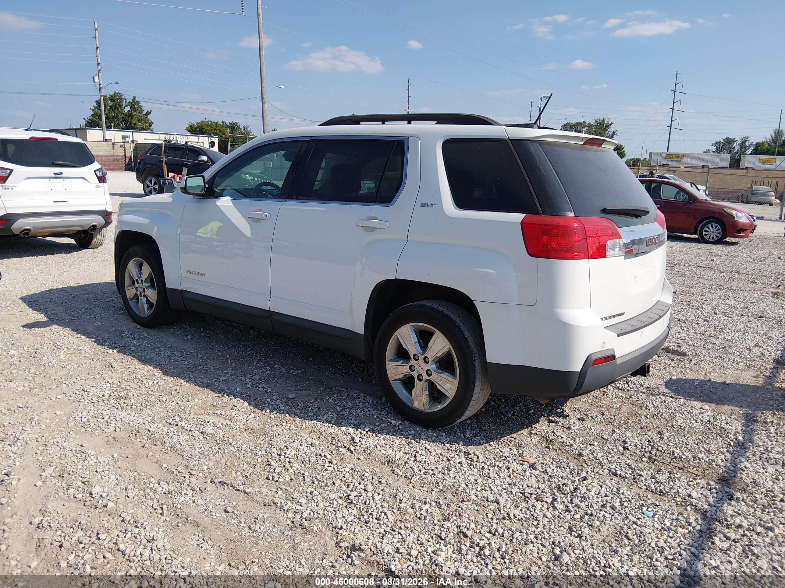 2015 Gmc Terrain Slt-1 White vin: 2GKALSEK7F6133943