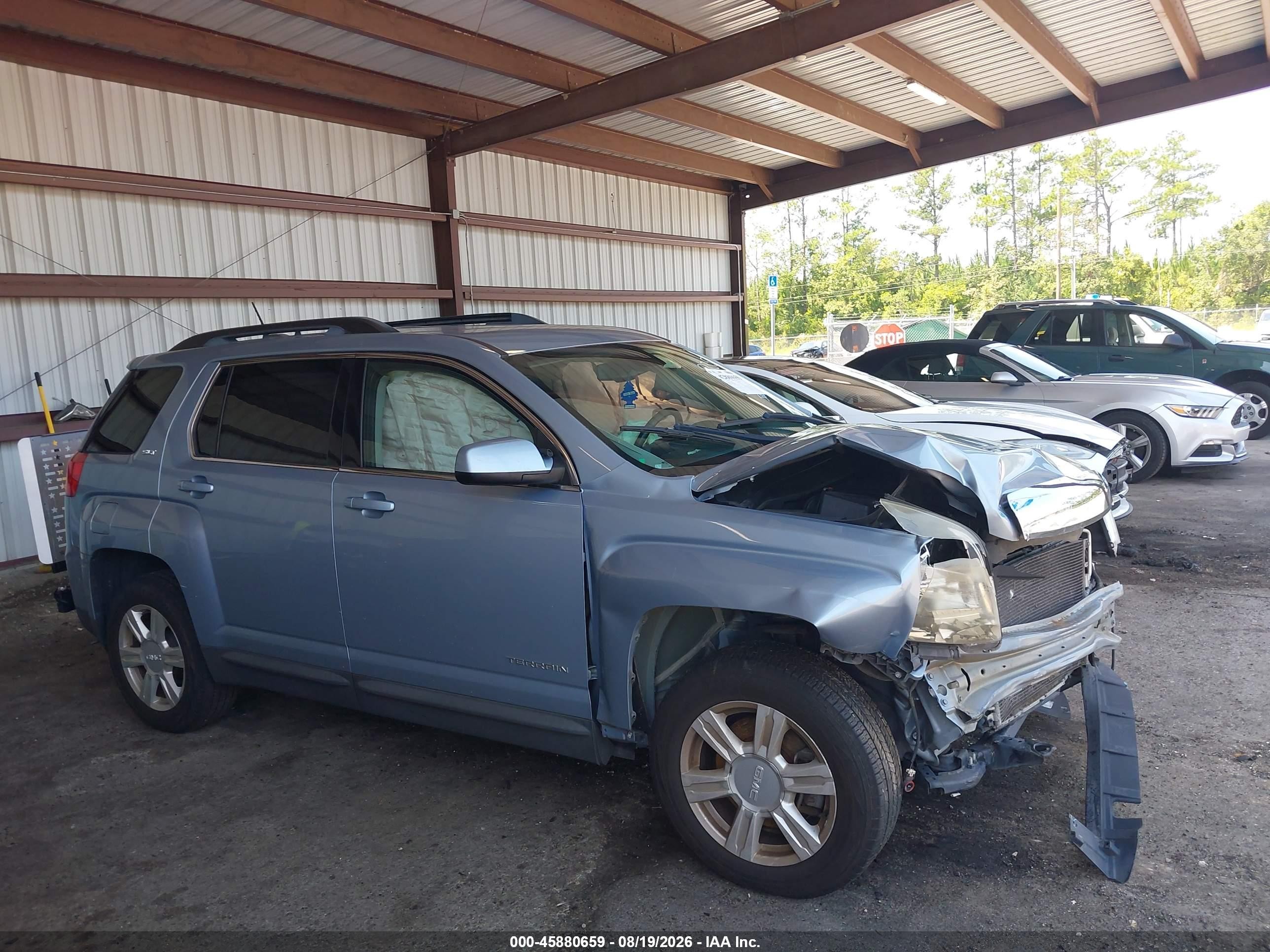 2015 Gmc Terrain Slt-1 Синий vin: 2GKALSEK7F6183810