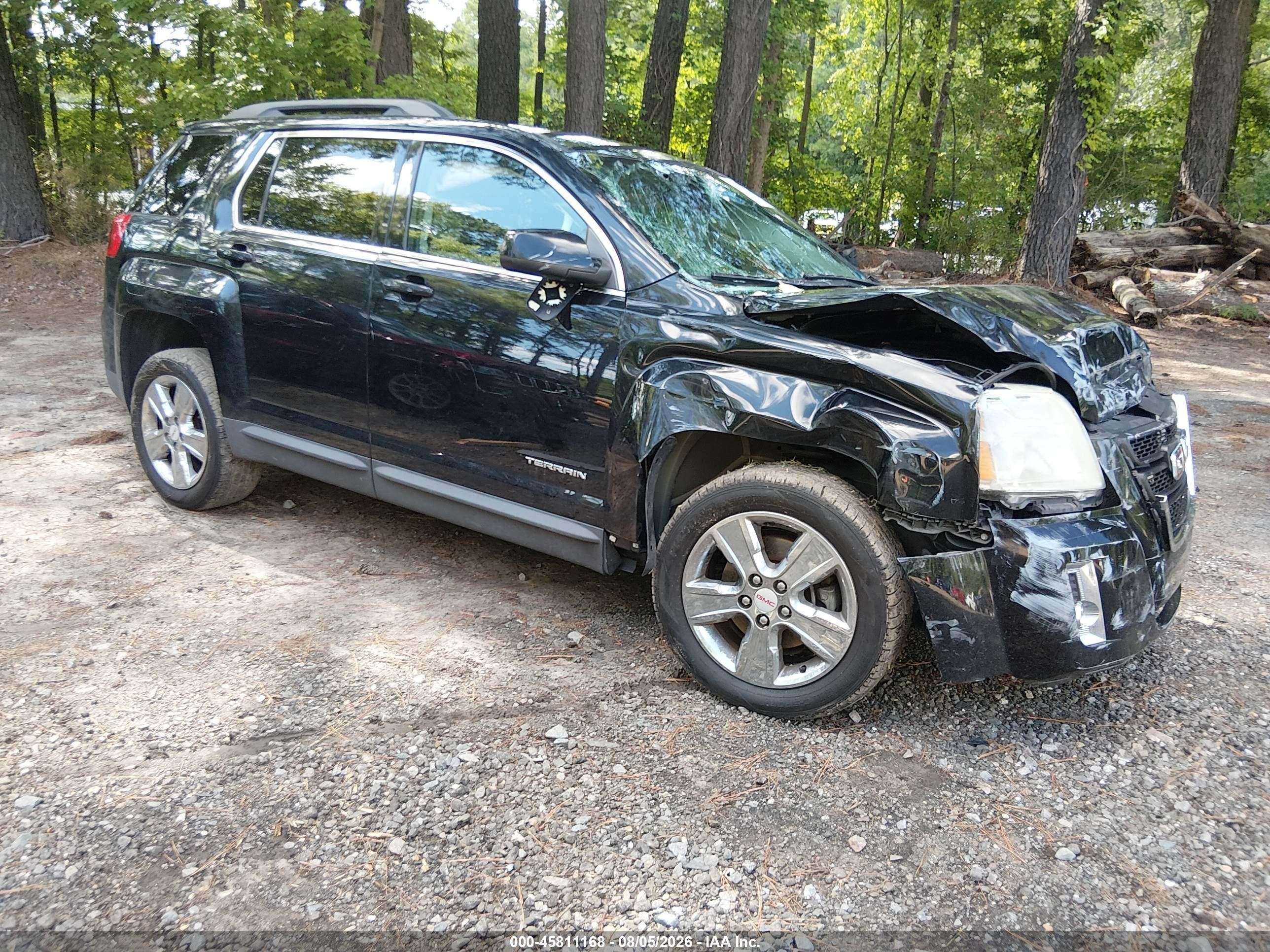 2015 Gmc Terrain Slt-1 Черный vin: 2GKALSEK7F6212027