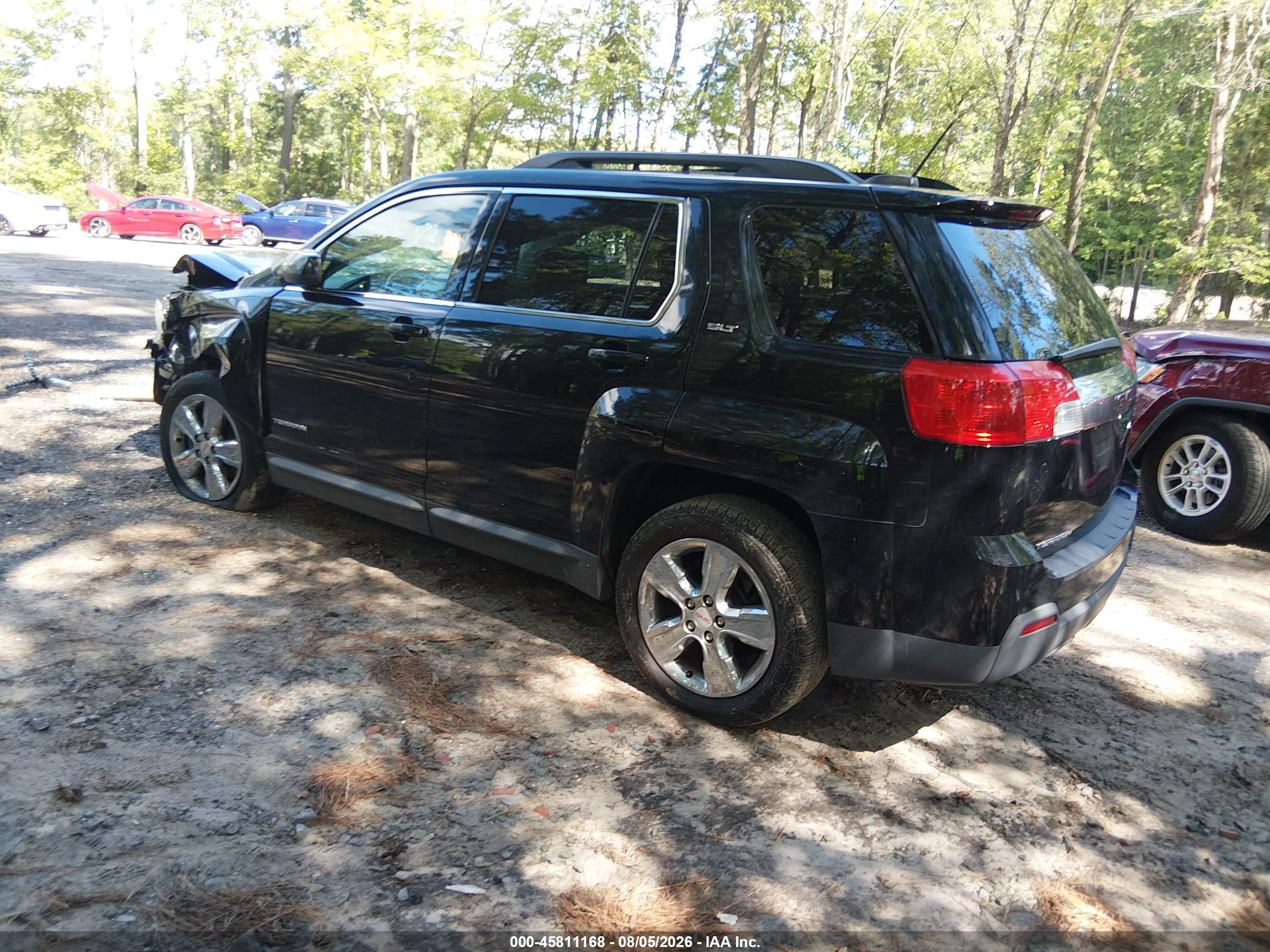 2015 Gmc Terrain Slt-1 Black vin: 2GKALSEK7F6212027
