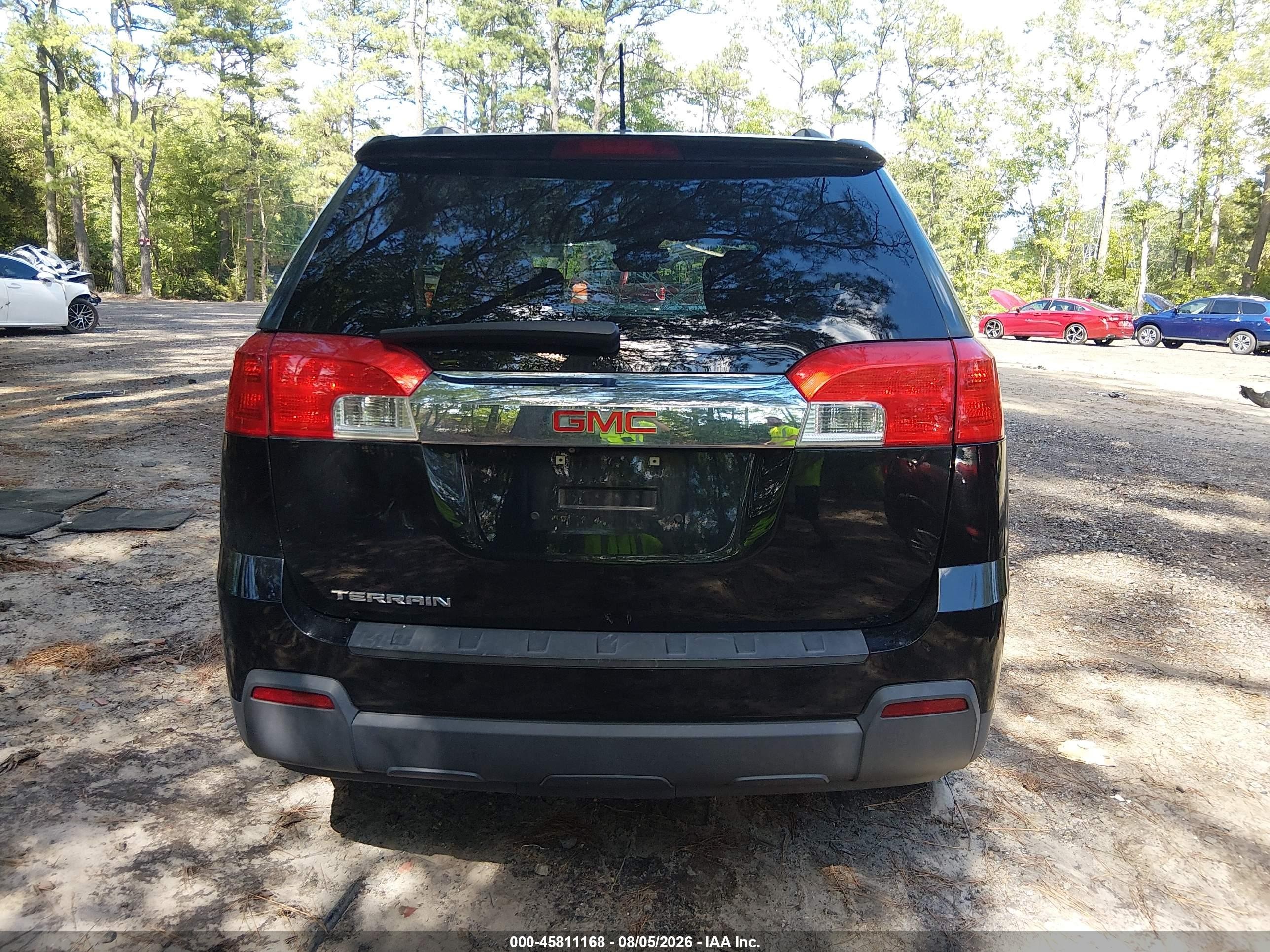 2015 Gmc Terrain Slt-1 Black vin: 2GKALSEK7F6212027