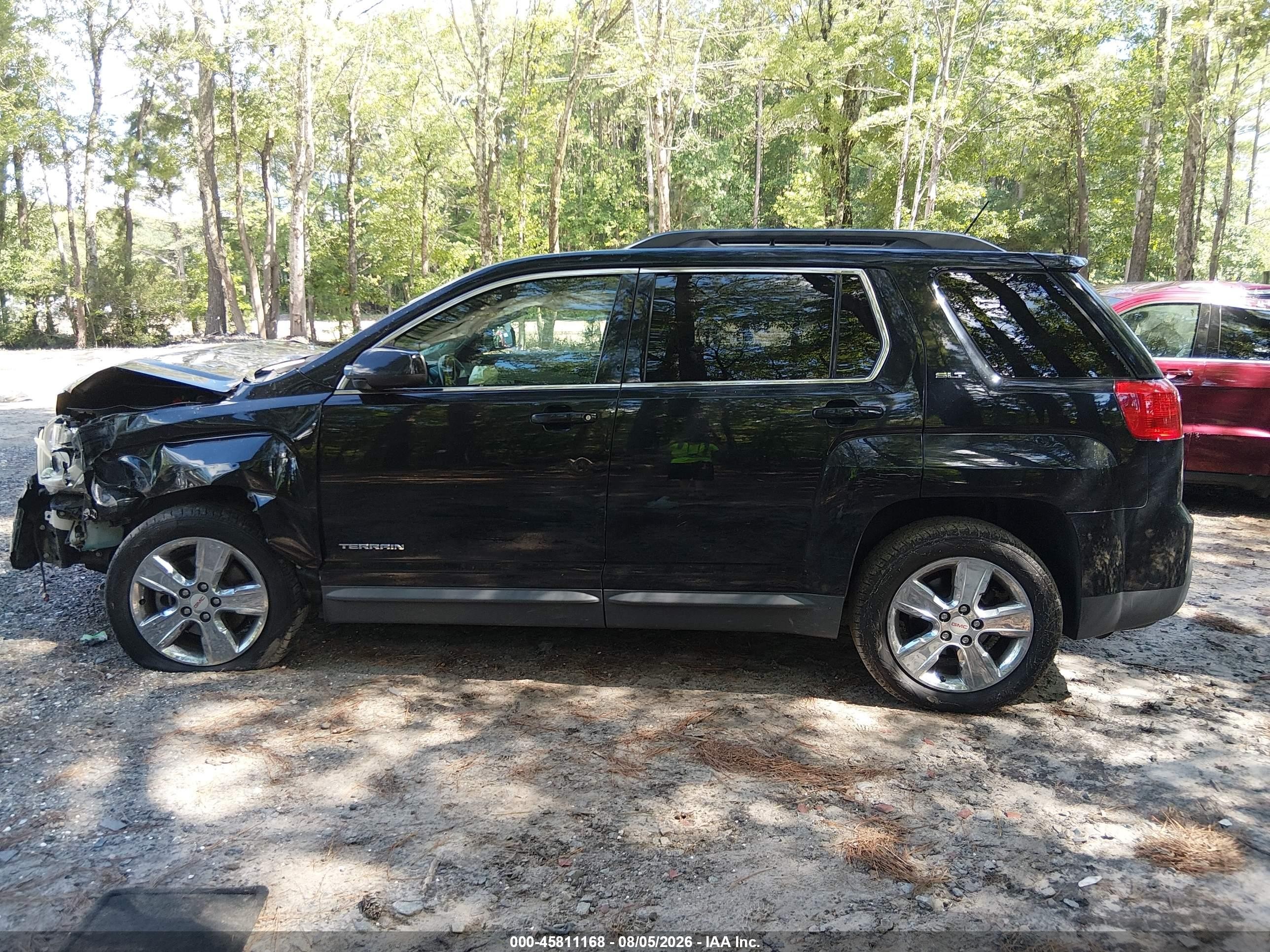 2015 Gmc Terrain Slt-1 Black vin: 2GKALSEK7F6212027