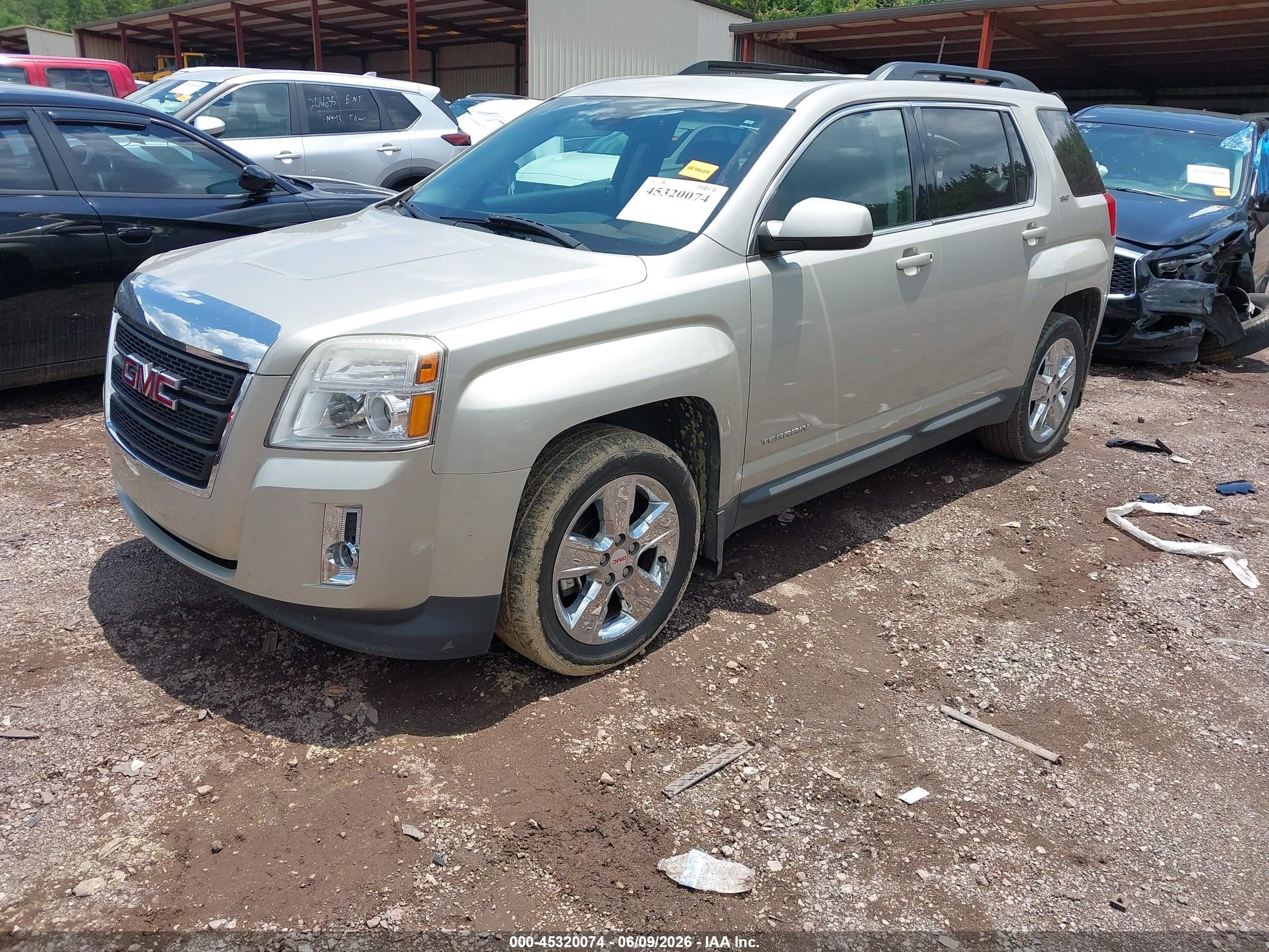 2015 Gmc Terrain Slt-1 Серебряный vin: 2GKALSEK7F6212870