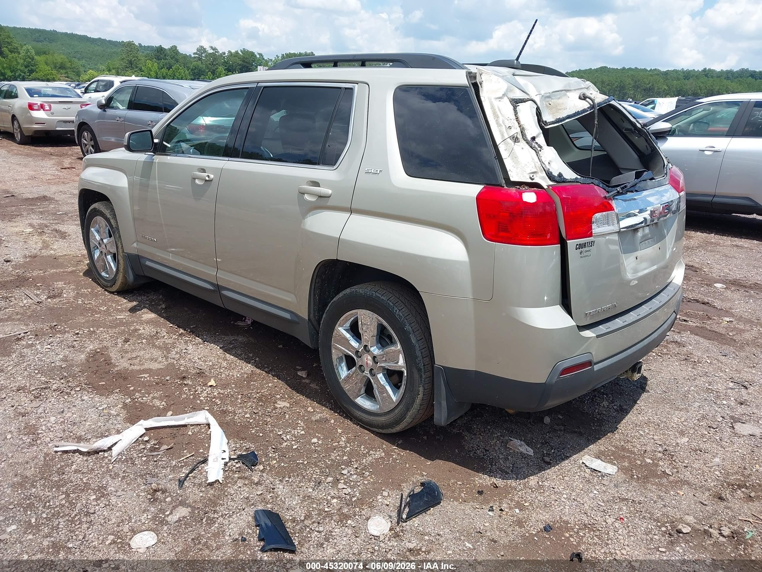 2015 Gmc Terrain Slt-1 Серебряный vin: 2GKALSEK7F6212870