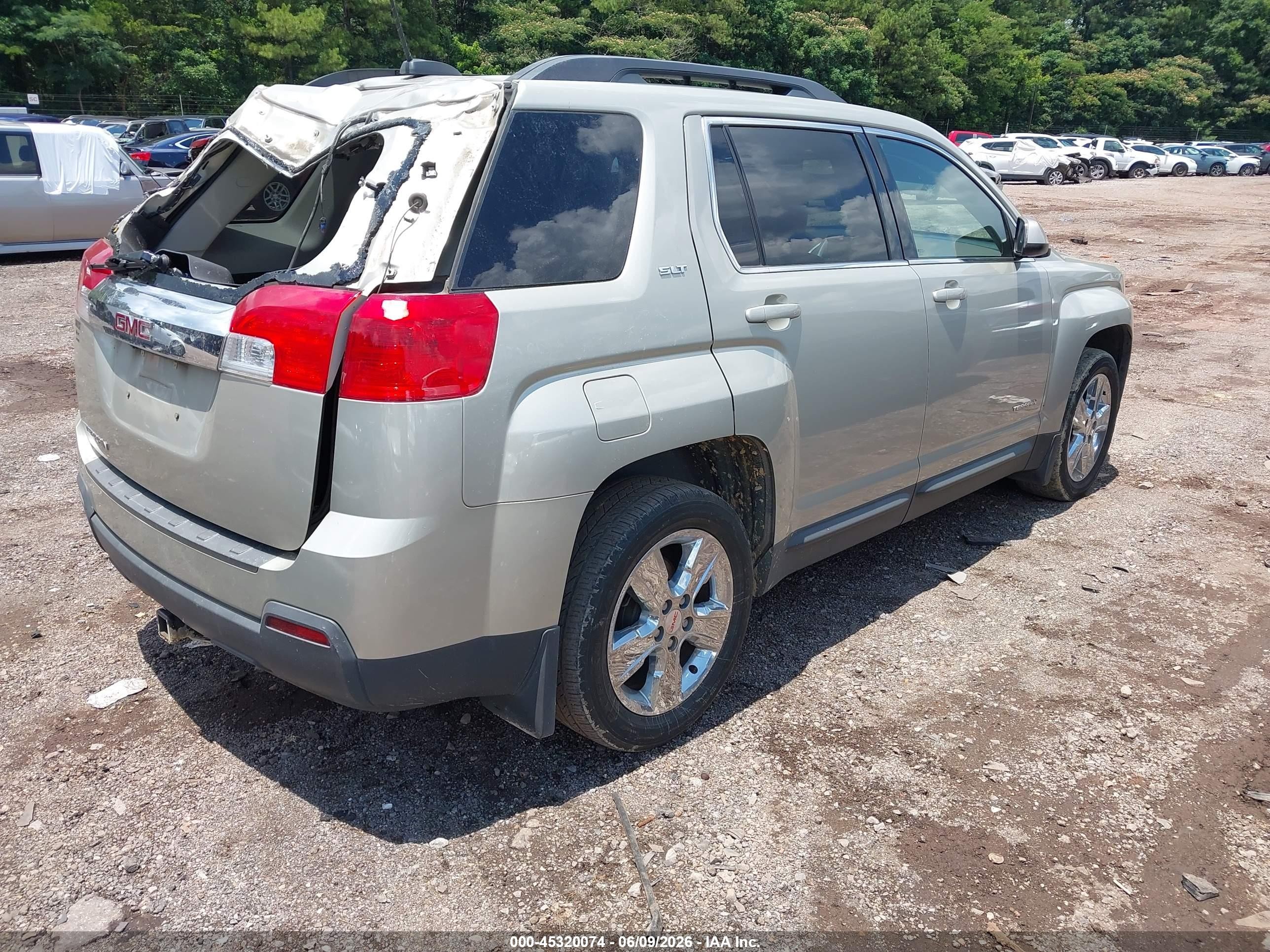 2015 Gmc Terrain Slt-1 Серебряный vin: 2GKALSEK7F6212870