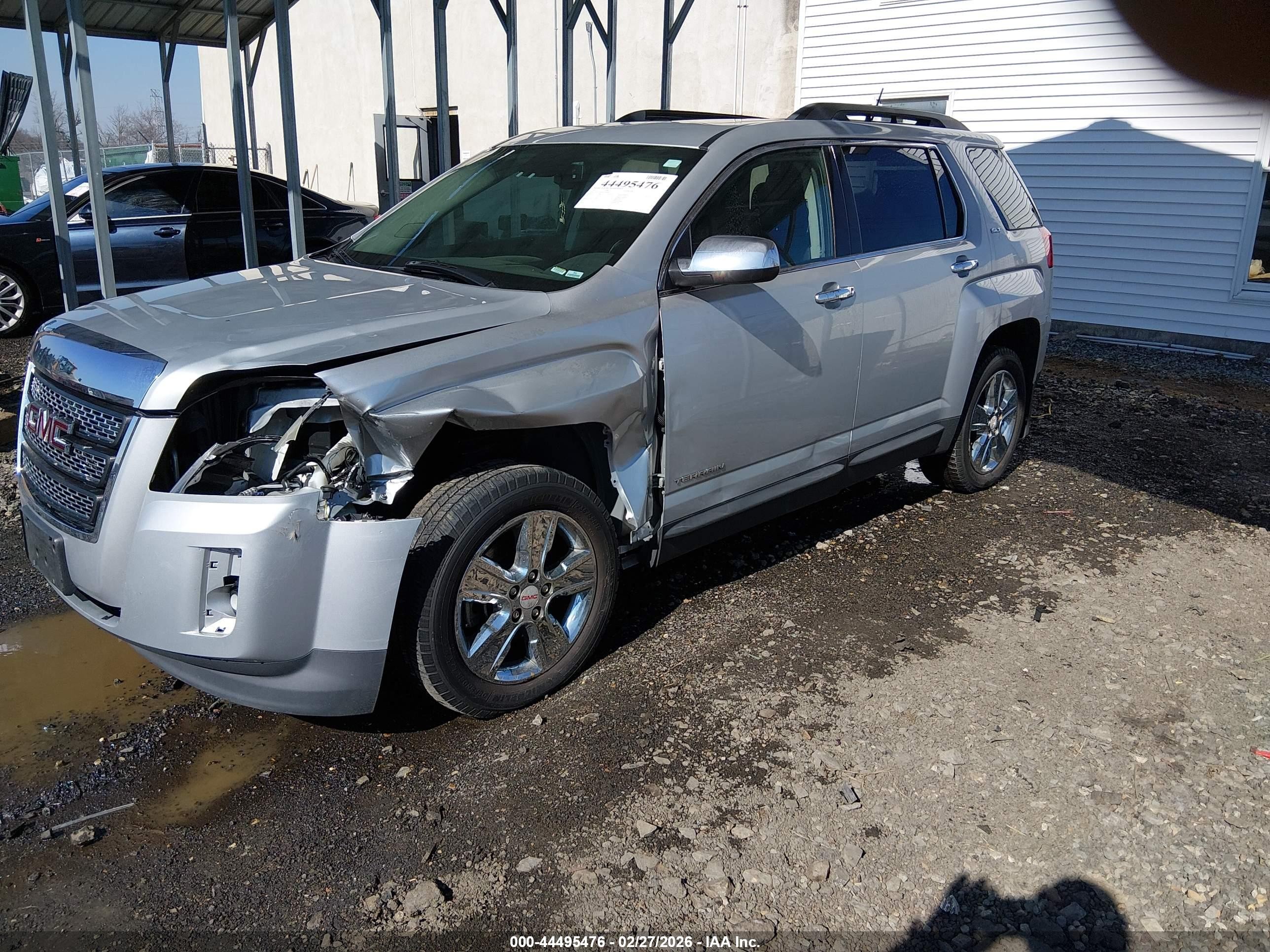 2015 Gmc Terrain Slt-1 Gray vin: 2GKALSEK7F6287892