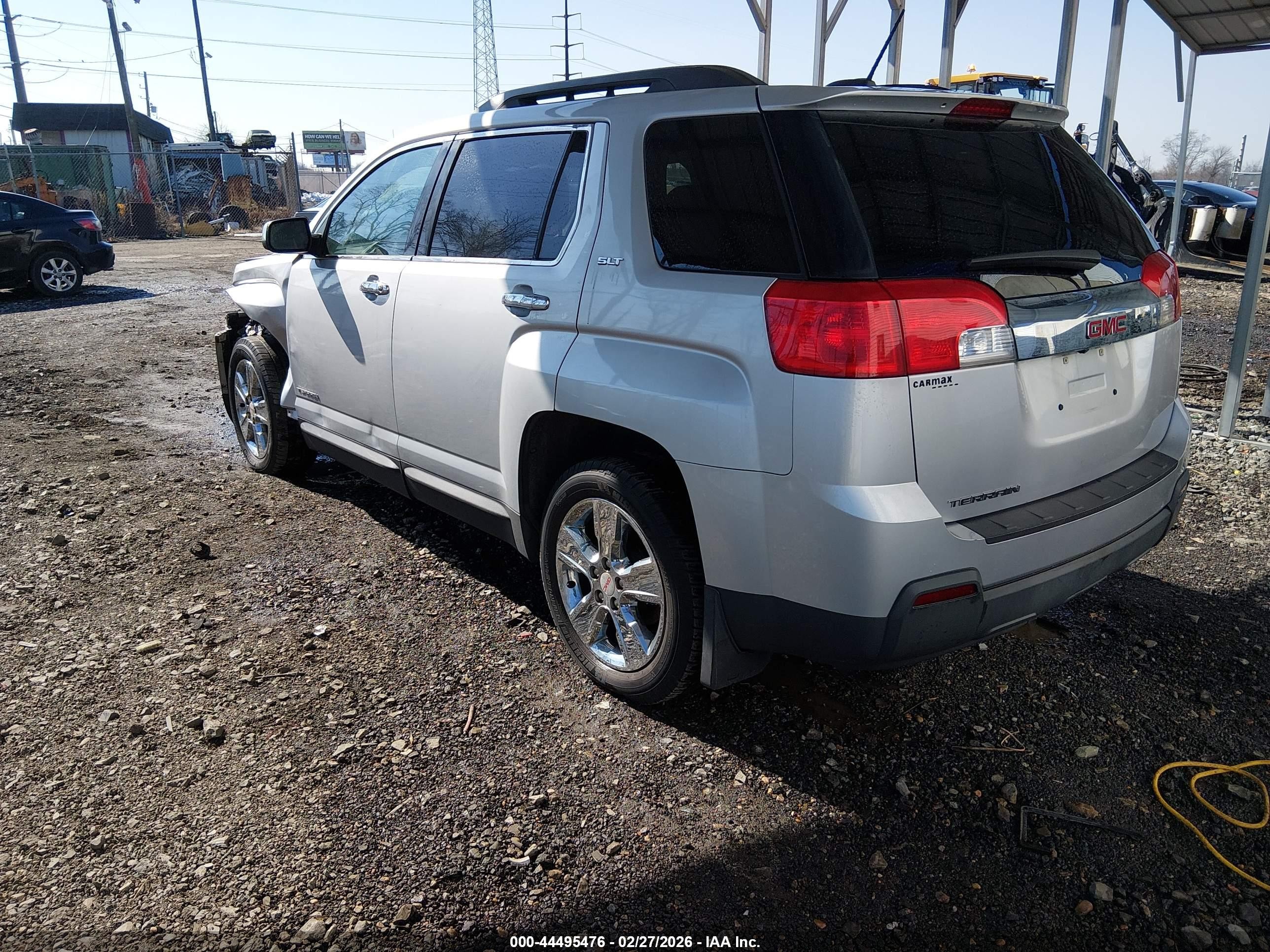 2015 Gmc Terrain Slt-1 Gray vin: 2GKALSEK7F6287892