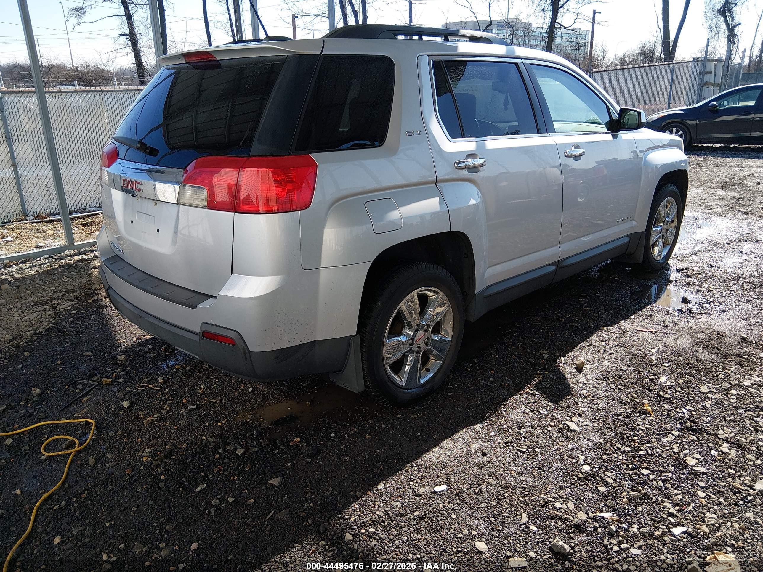 2015 Gmc Terrain Slt-1 Gray vin: 2GKALSEK7F6287892