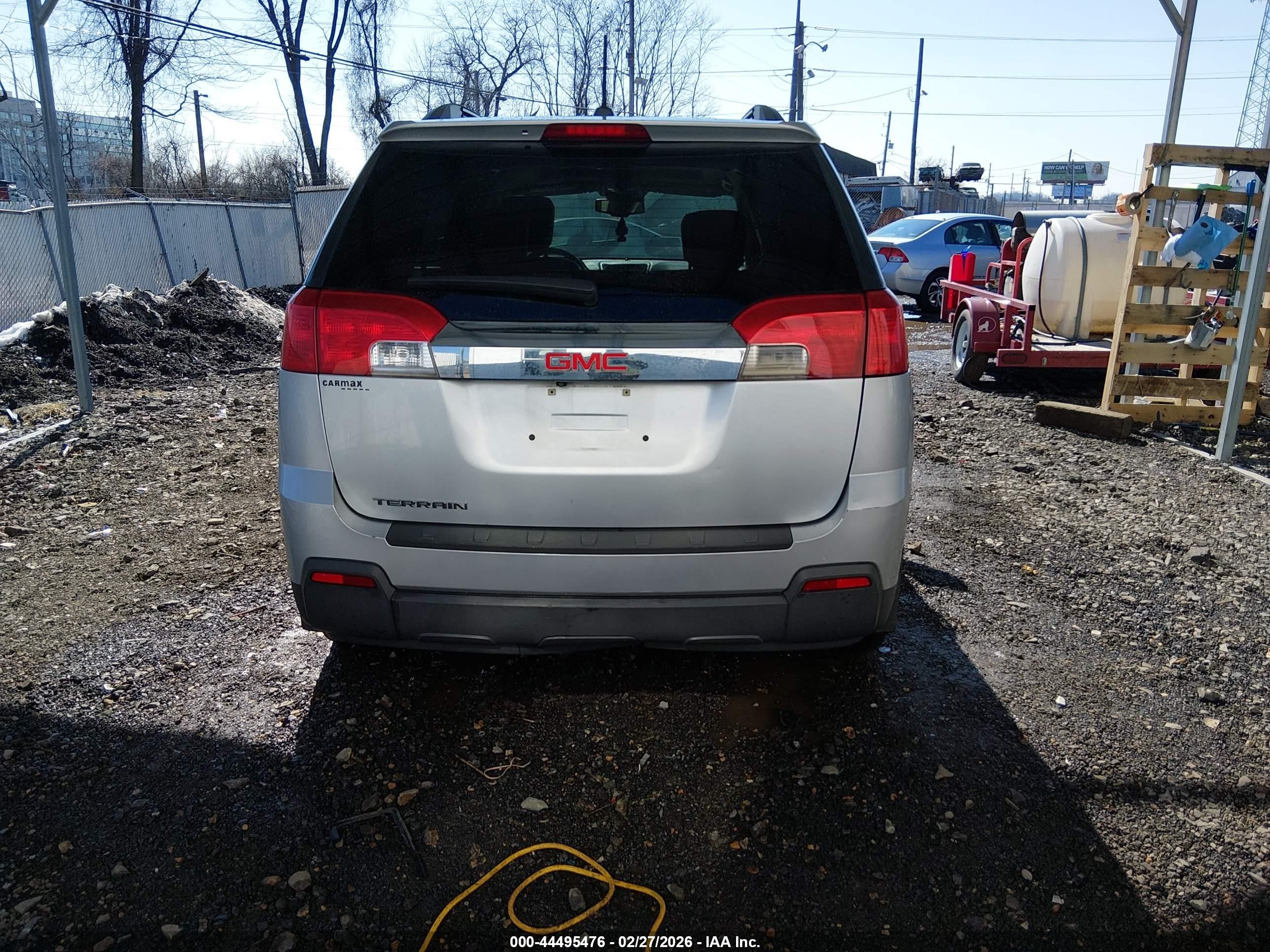 2015 Gmc Terrain Slt-1 Gray vin: 2GKALSEK7F6287892