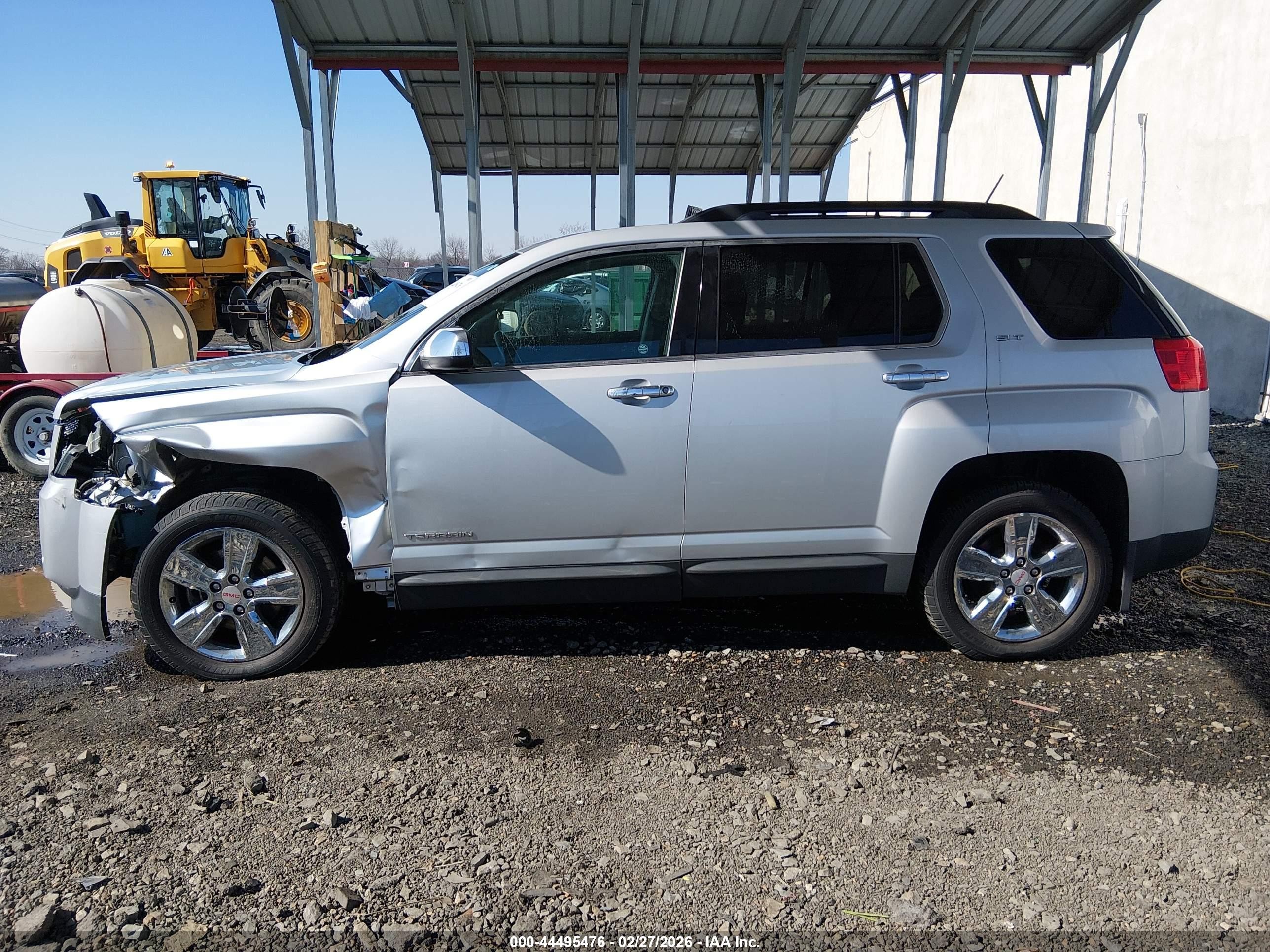 2015 Gmc Terrain Slt-1 Gray vin: 2GKALSEK7F6287892